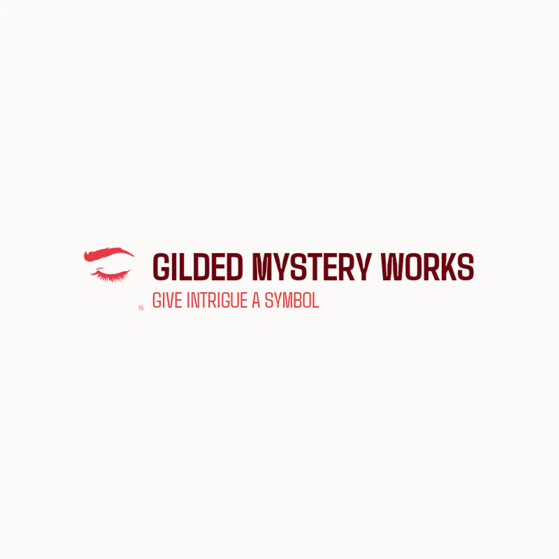 Gilded Mystery Works logo for illuminati