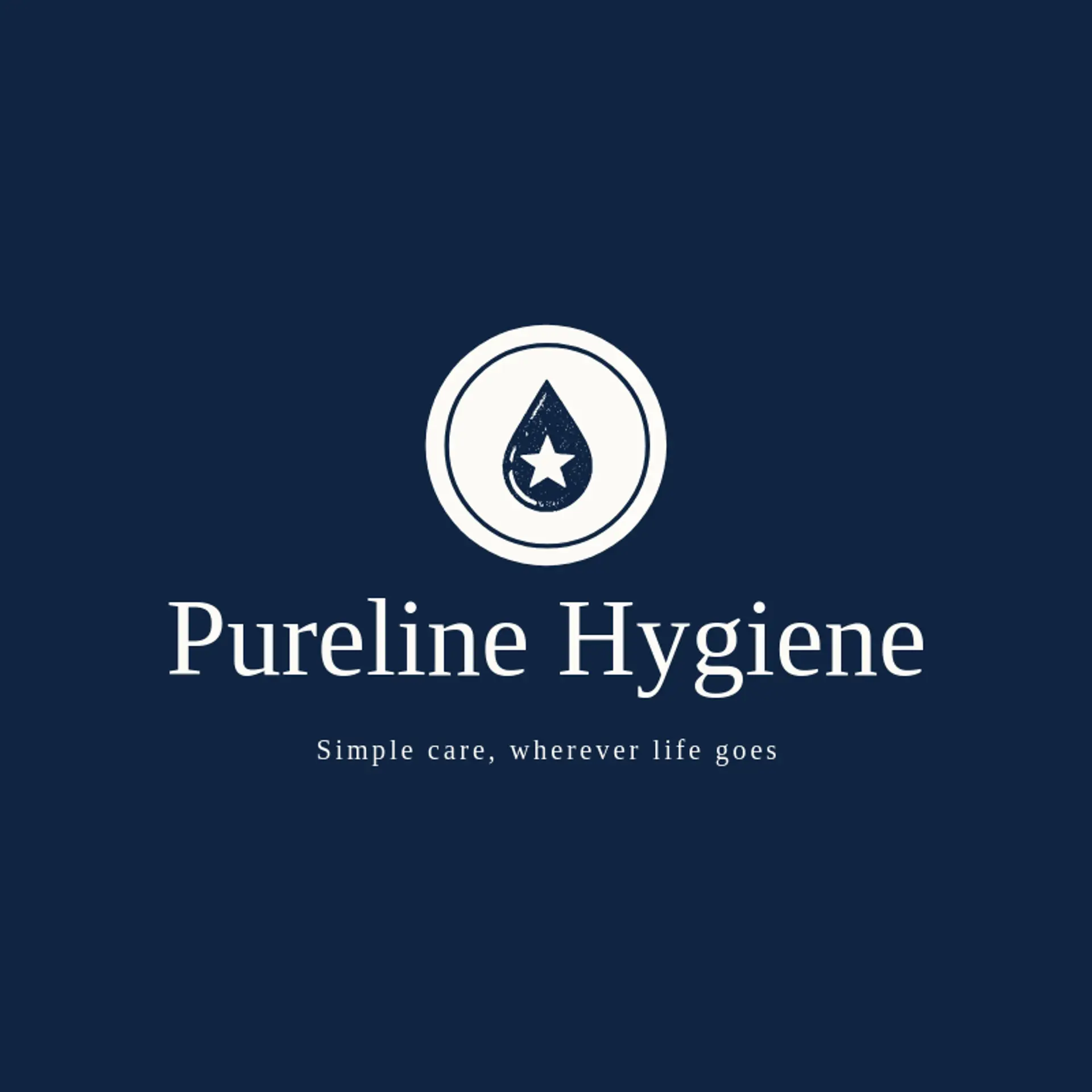 Pureline Hygiene logo for hand sanitizer