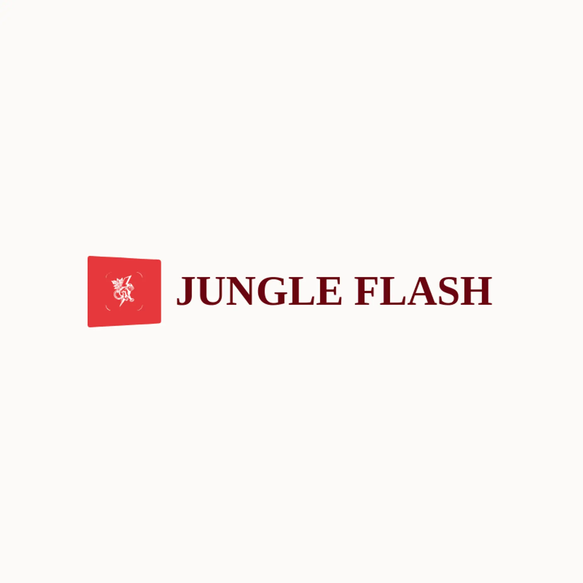 Jungle Flash logo for monkey