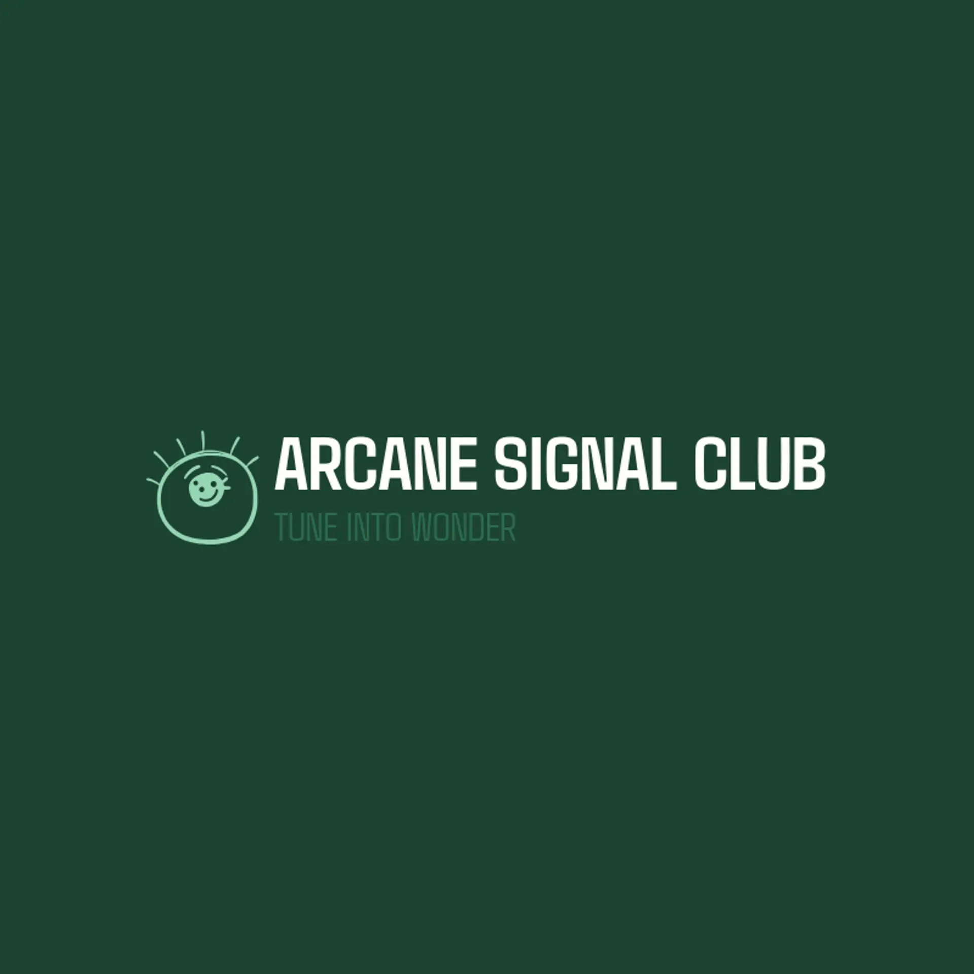 Arcane Signal Club logo for illuminati