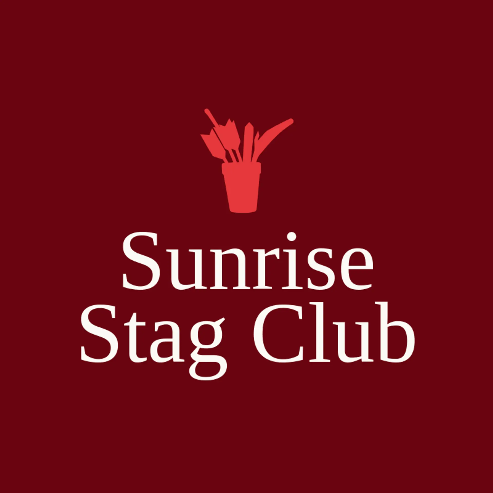 Sunrise Stag Club logo for hunter