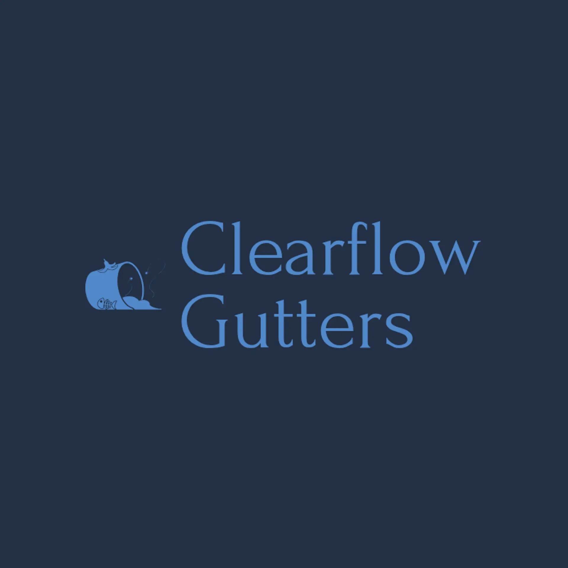 ClearFlow Gutter Service logo for gutter cleaning
