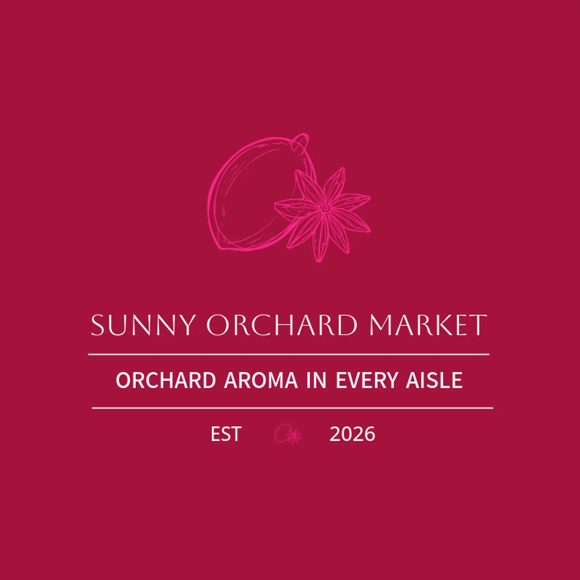 Sunny Orchard Market logo for mart