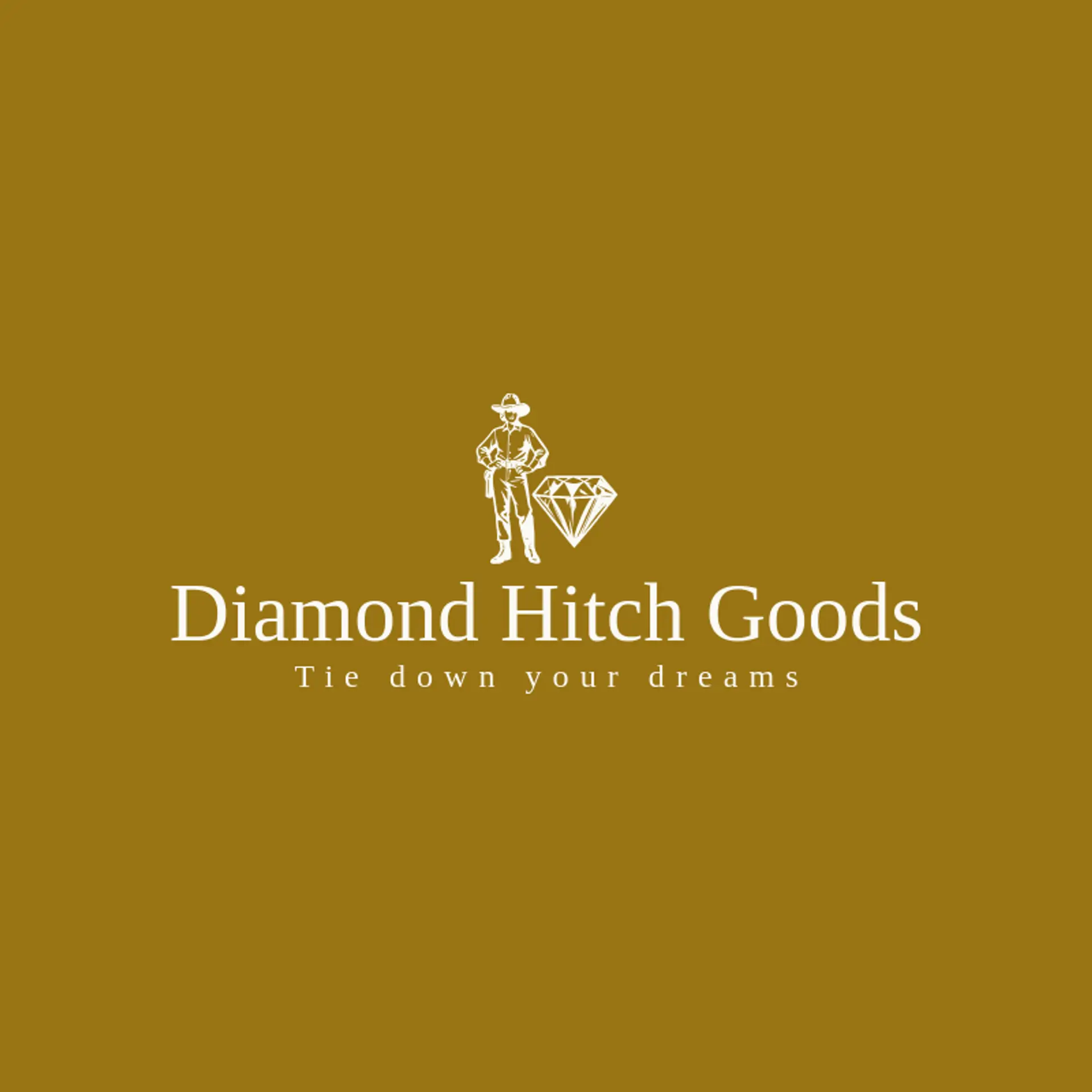Diamond Hitch Goods logo for cowgirl