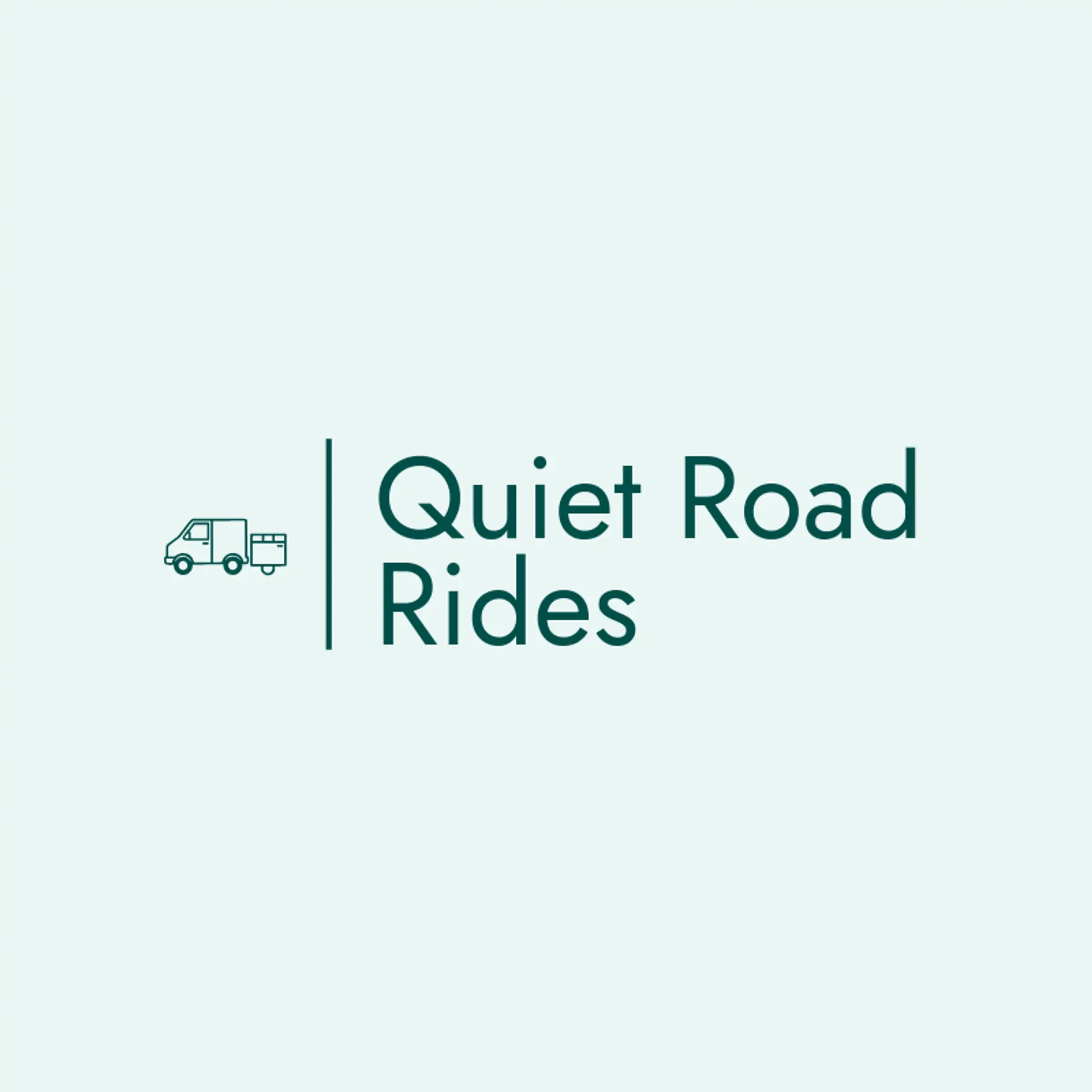 Quiet Road Rides logo for driver