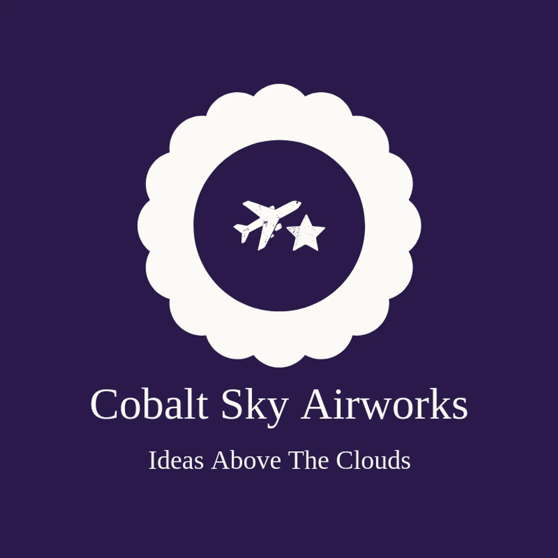 Cobalt Sky Airworks logo for flight