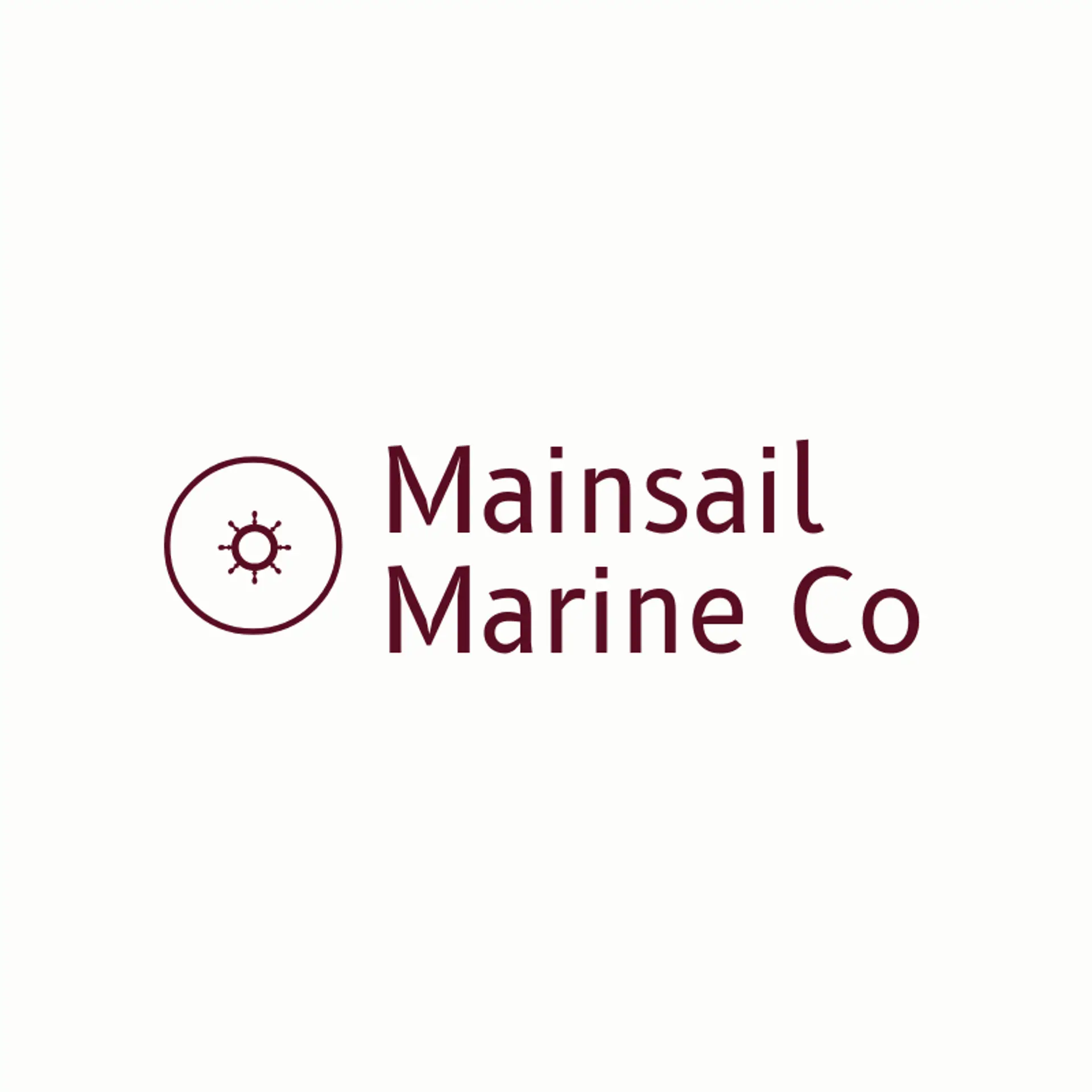 Mainsail Marine Co logo for helm