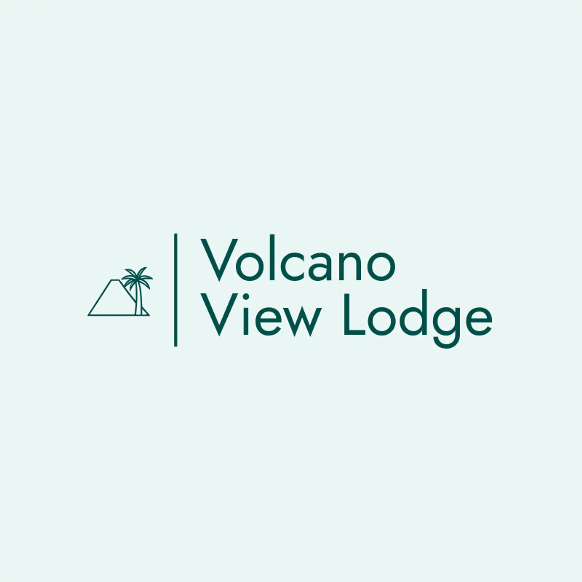 Volcano View Lodge logo for hawaii