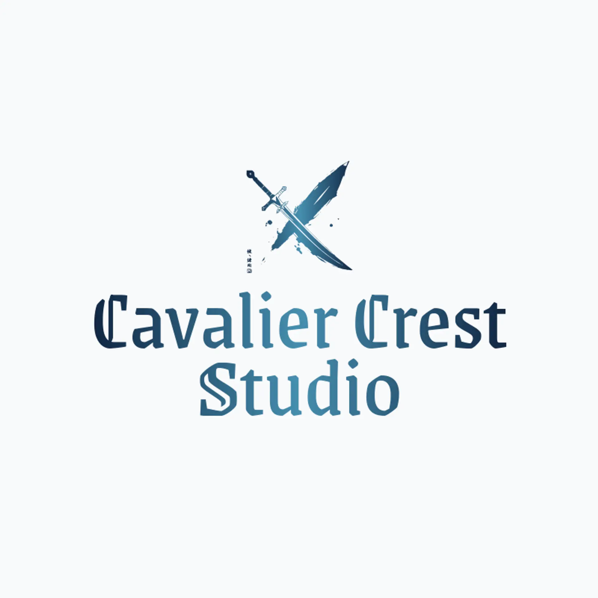 Cavalier Crest Studio logo for crusader