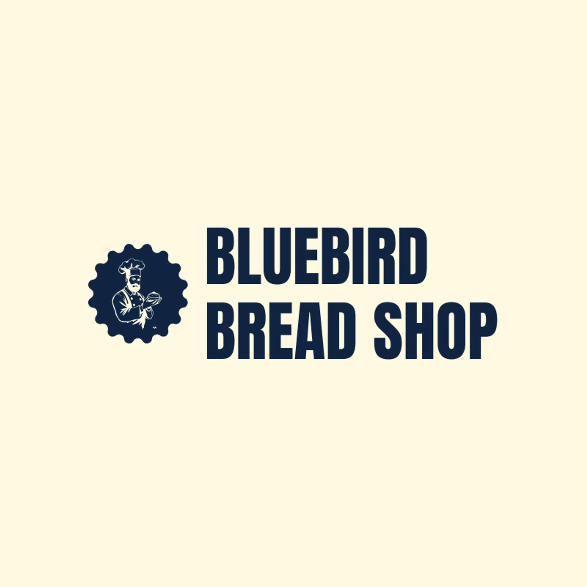 Bluebird Bread Shop logo for baker