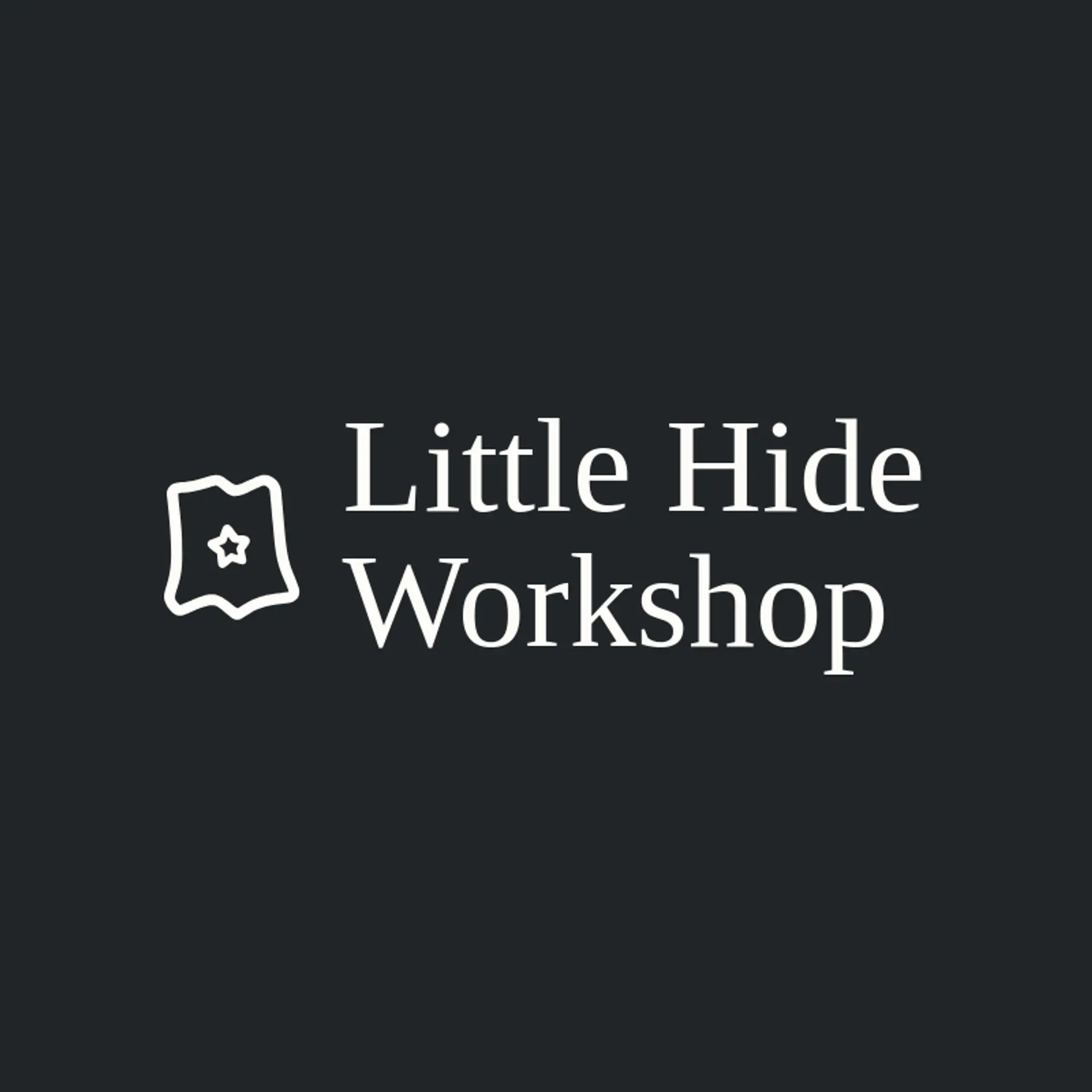 Little Hide Workshop logo for leather