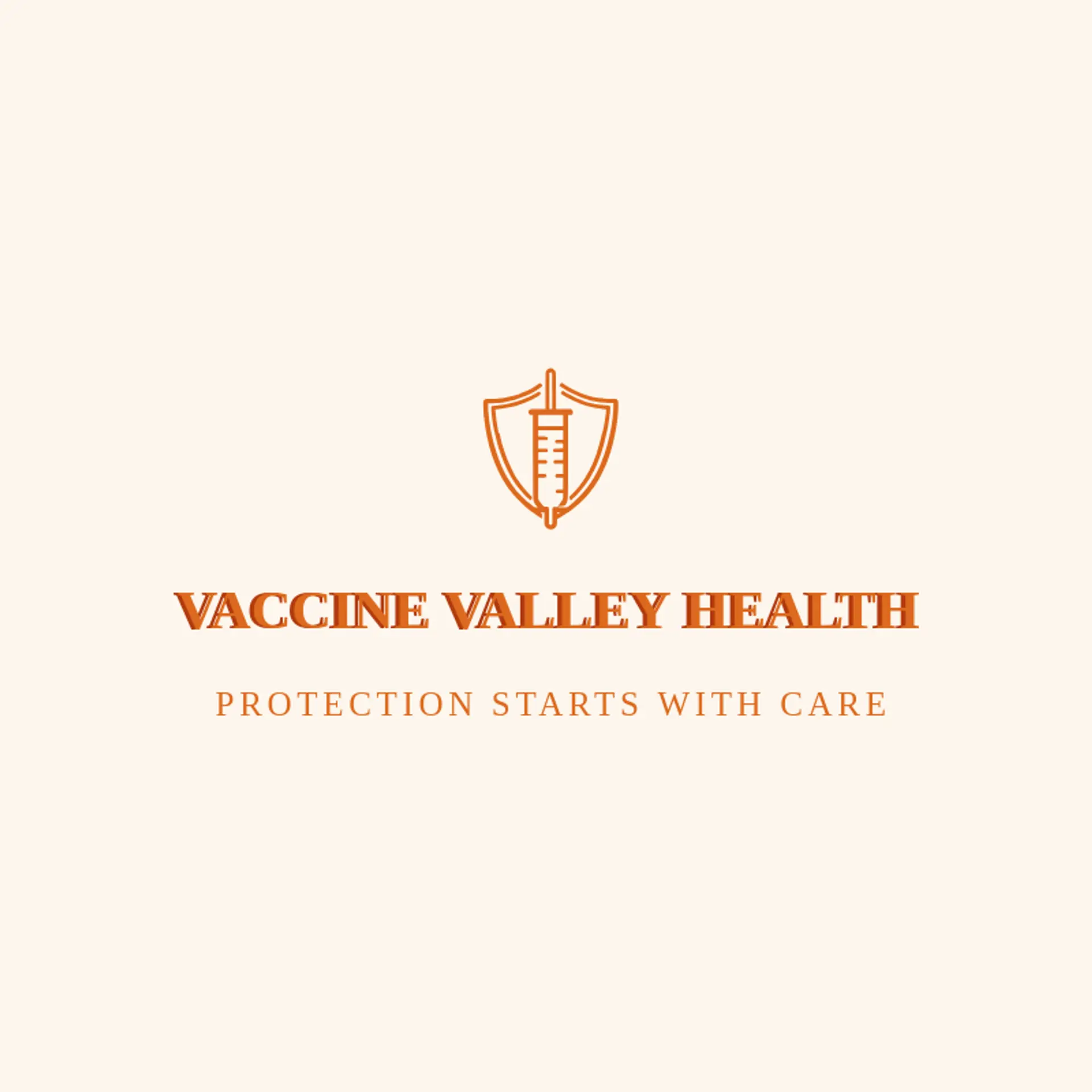 Vaccine Valley Health logo for health care