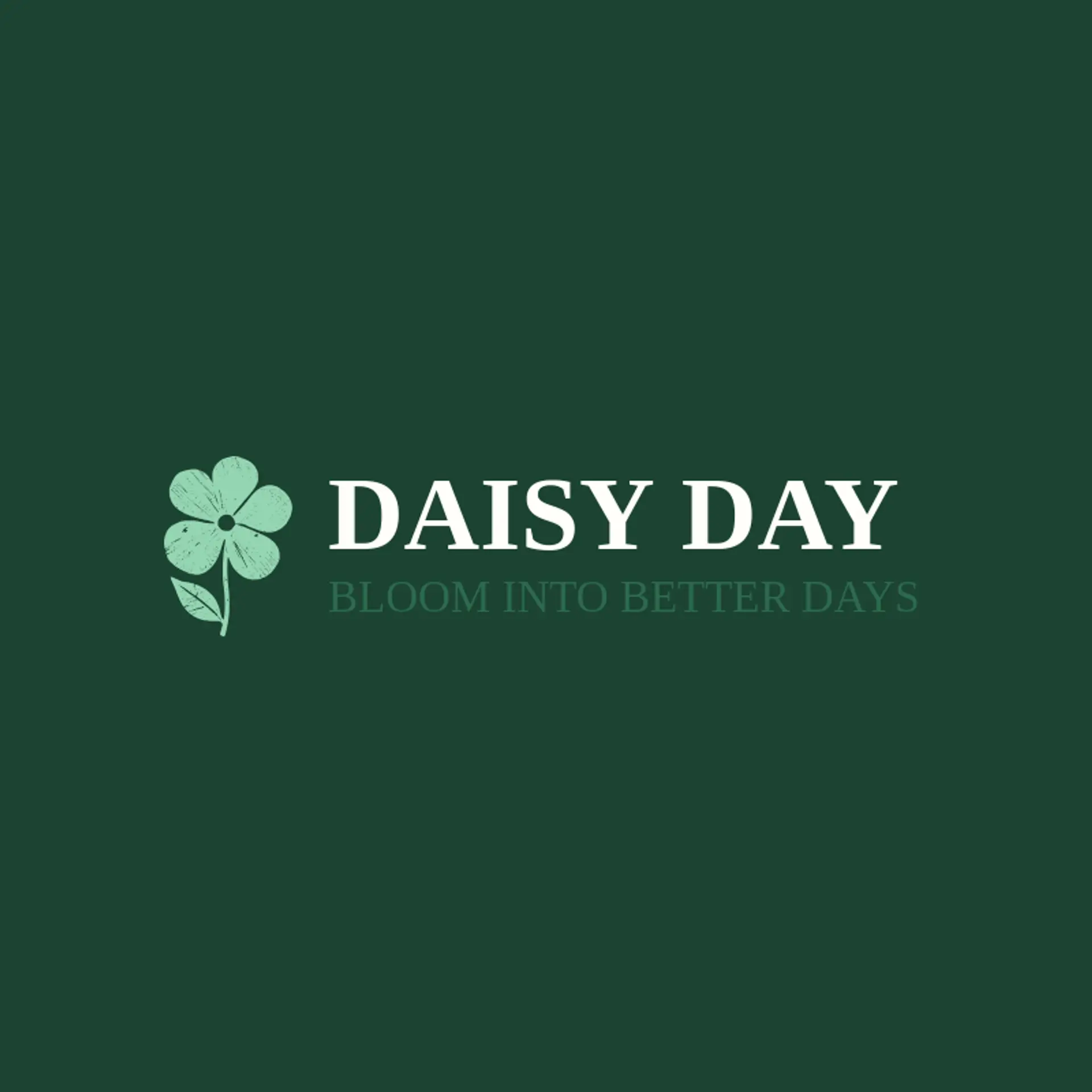 Daisy Day logo for spring
