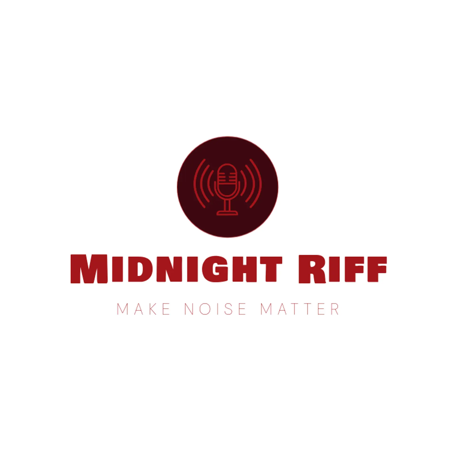 Midnight Riff logo for rock