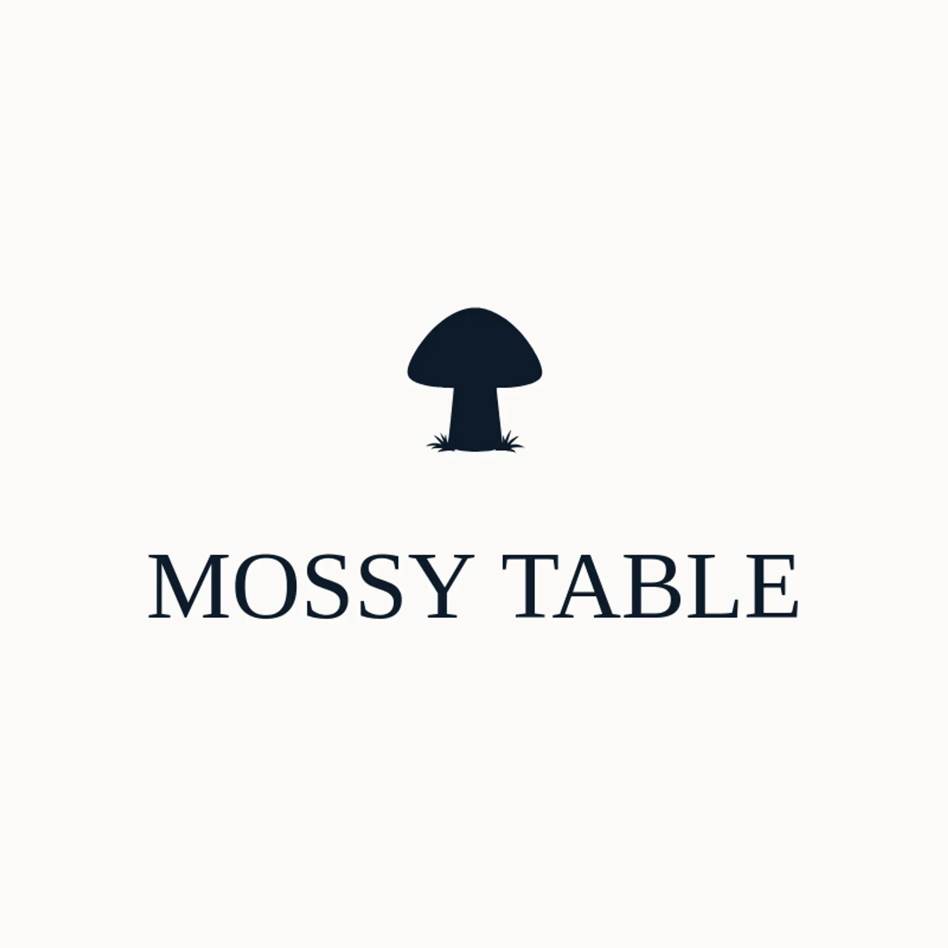 Mossy Table logo for mushroom