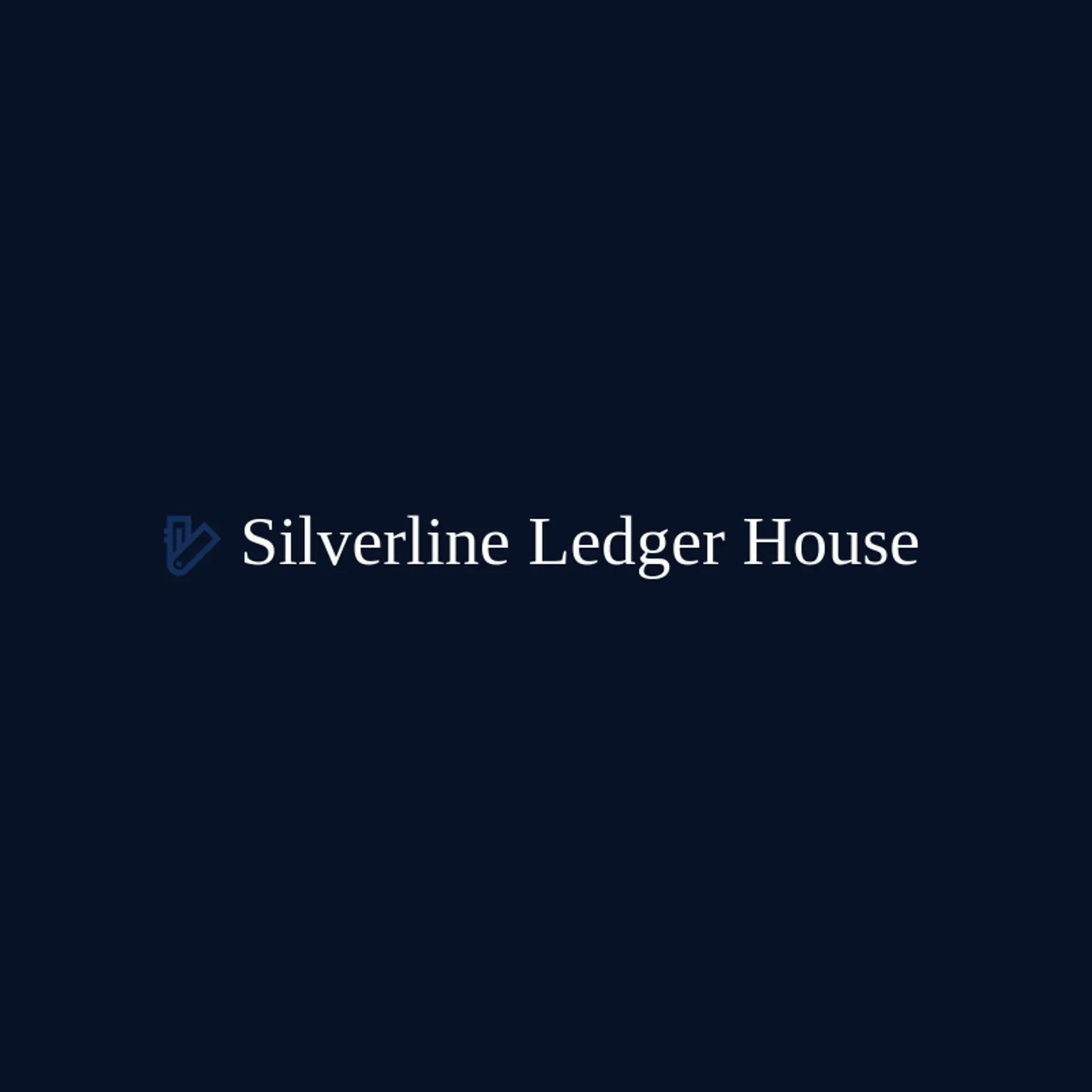 Silverline Ledger House logo for ledger