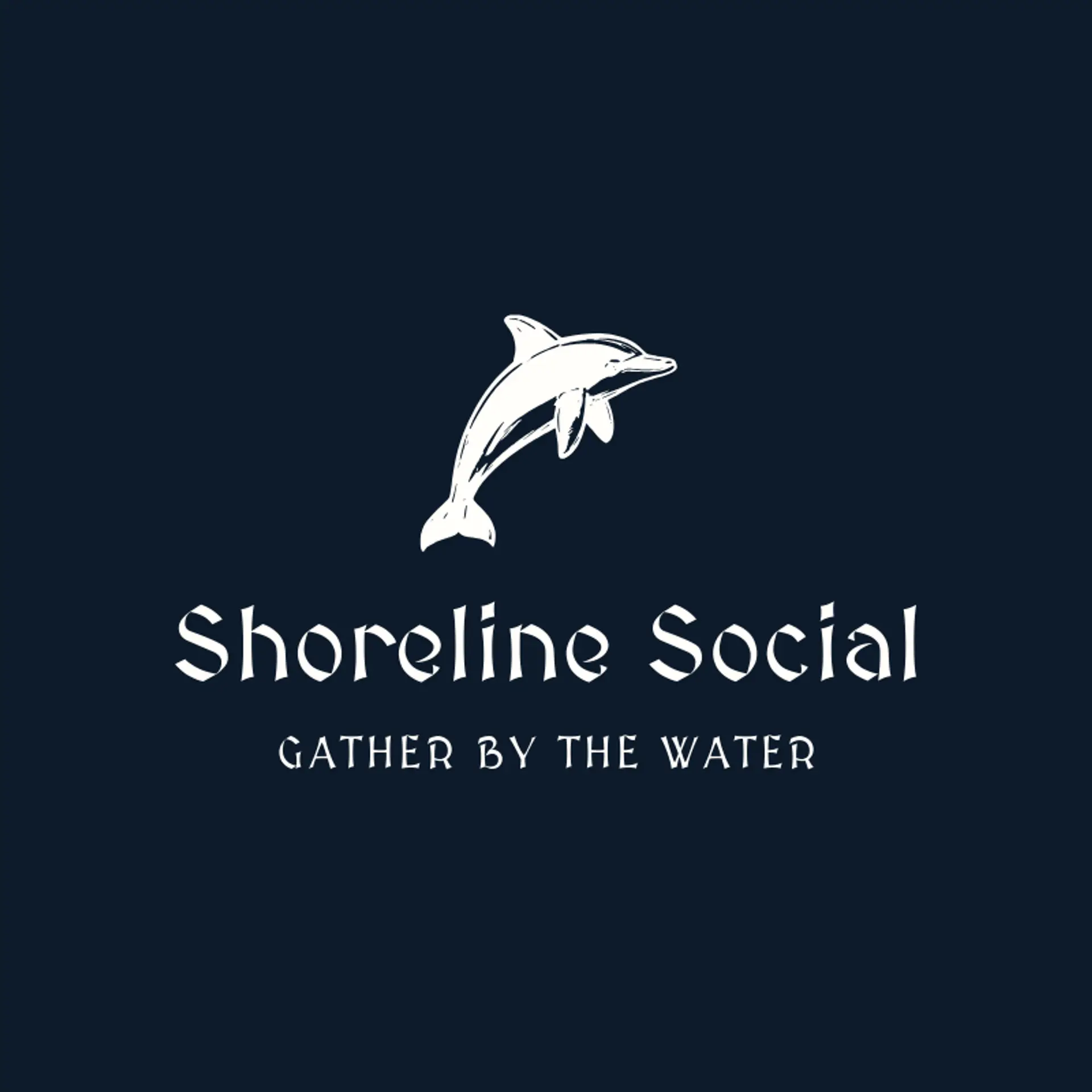 Shoreline Social logo for dolphin