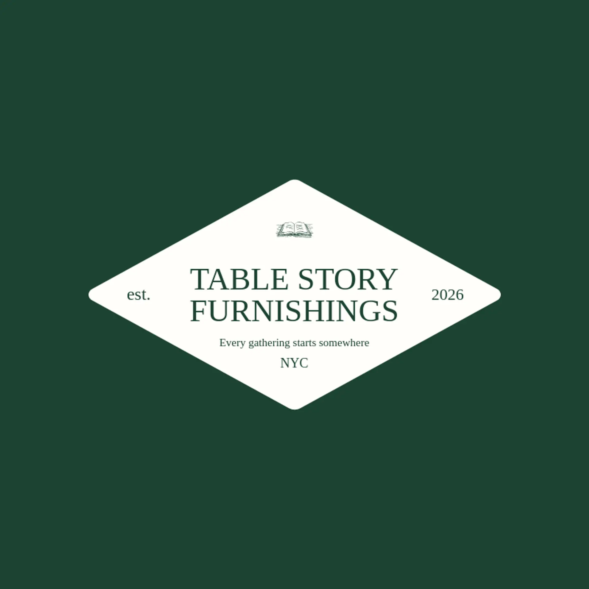 Table Story Furnishings logo for table