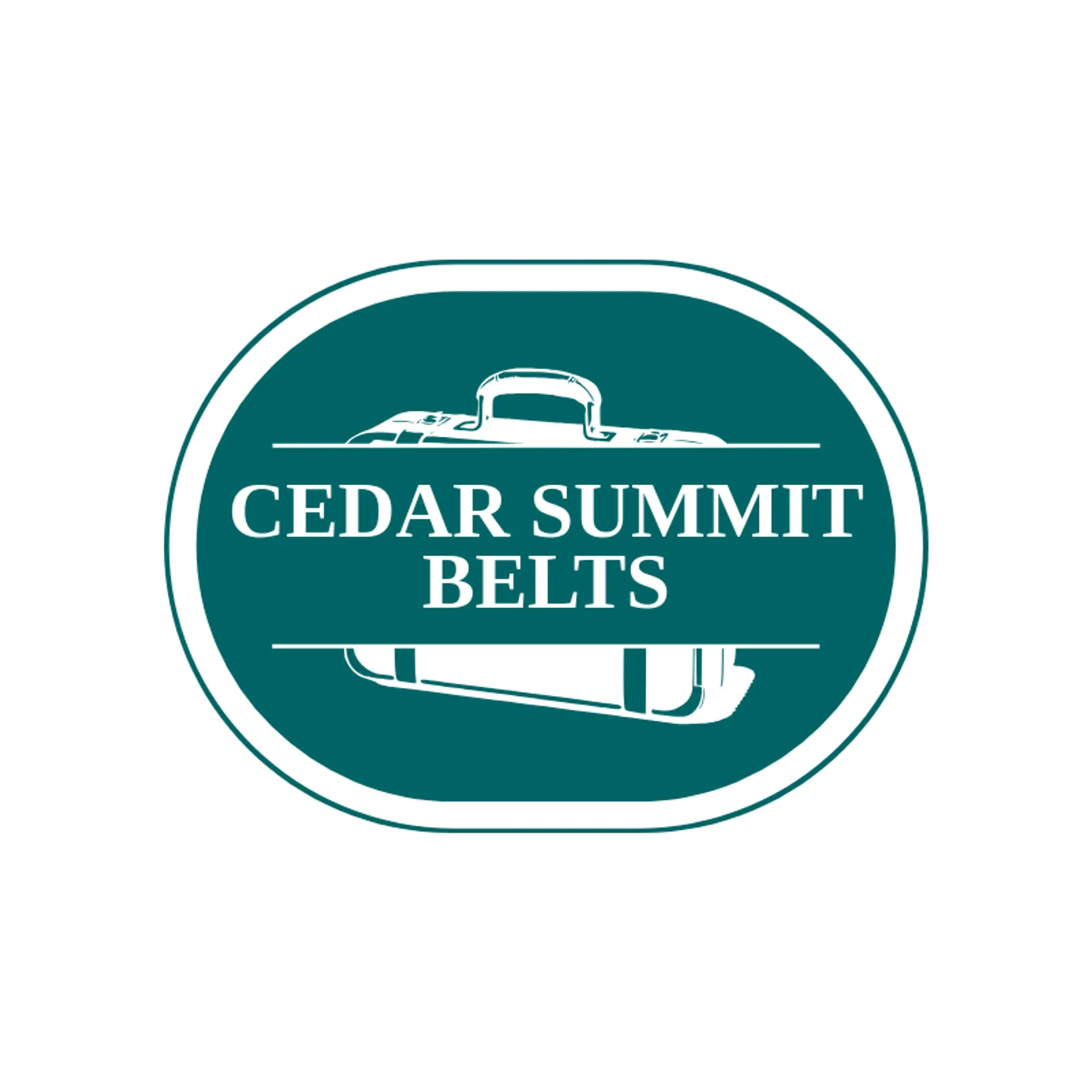 Cedar Summit Belts logo for Buckle