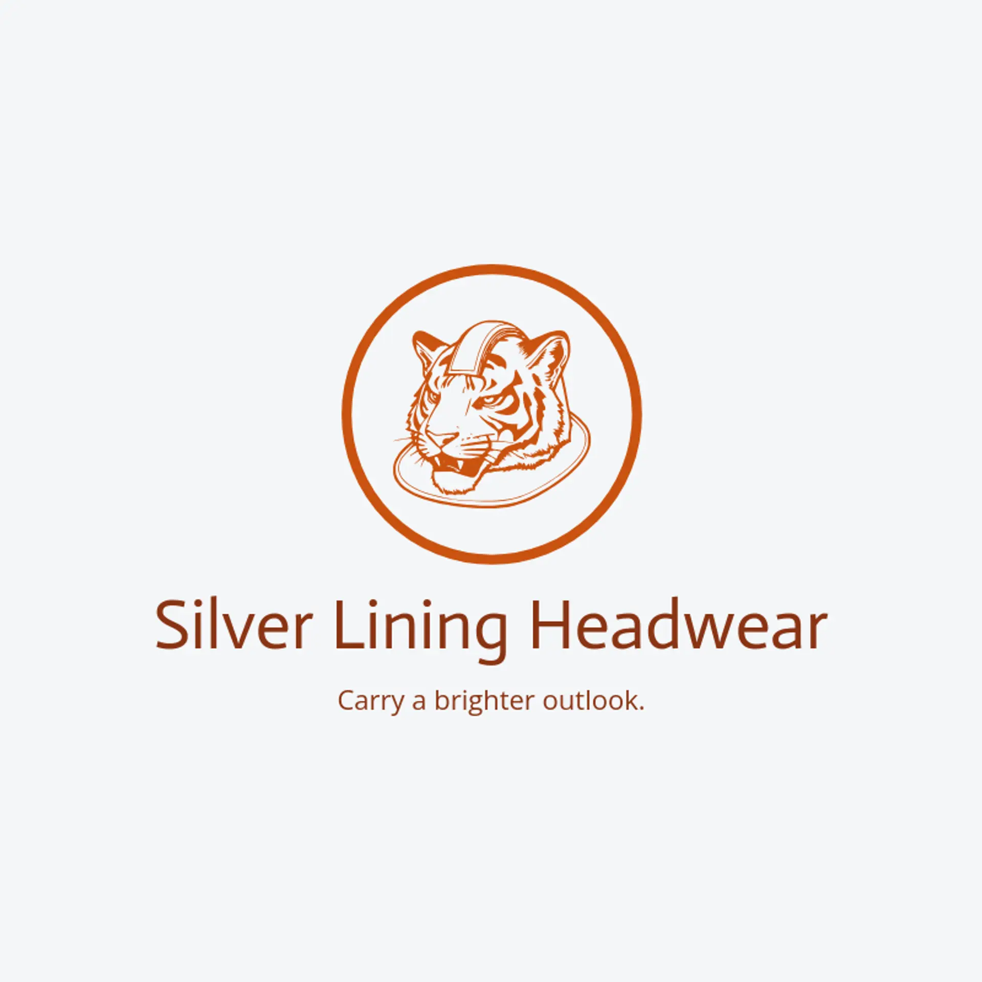 Silver Lining Headwear logo for head