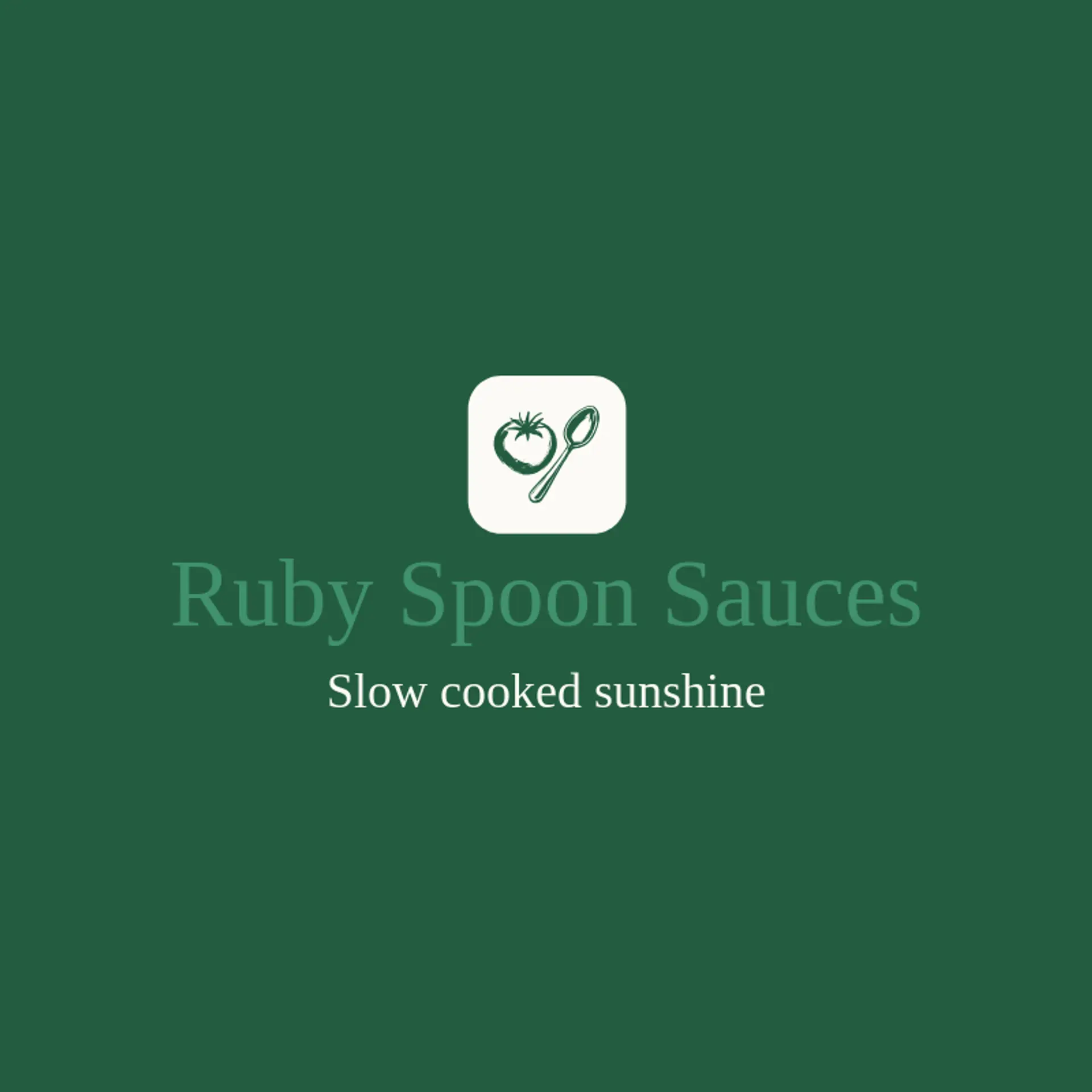 Ruby Spoon Sauces logo for tomato