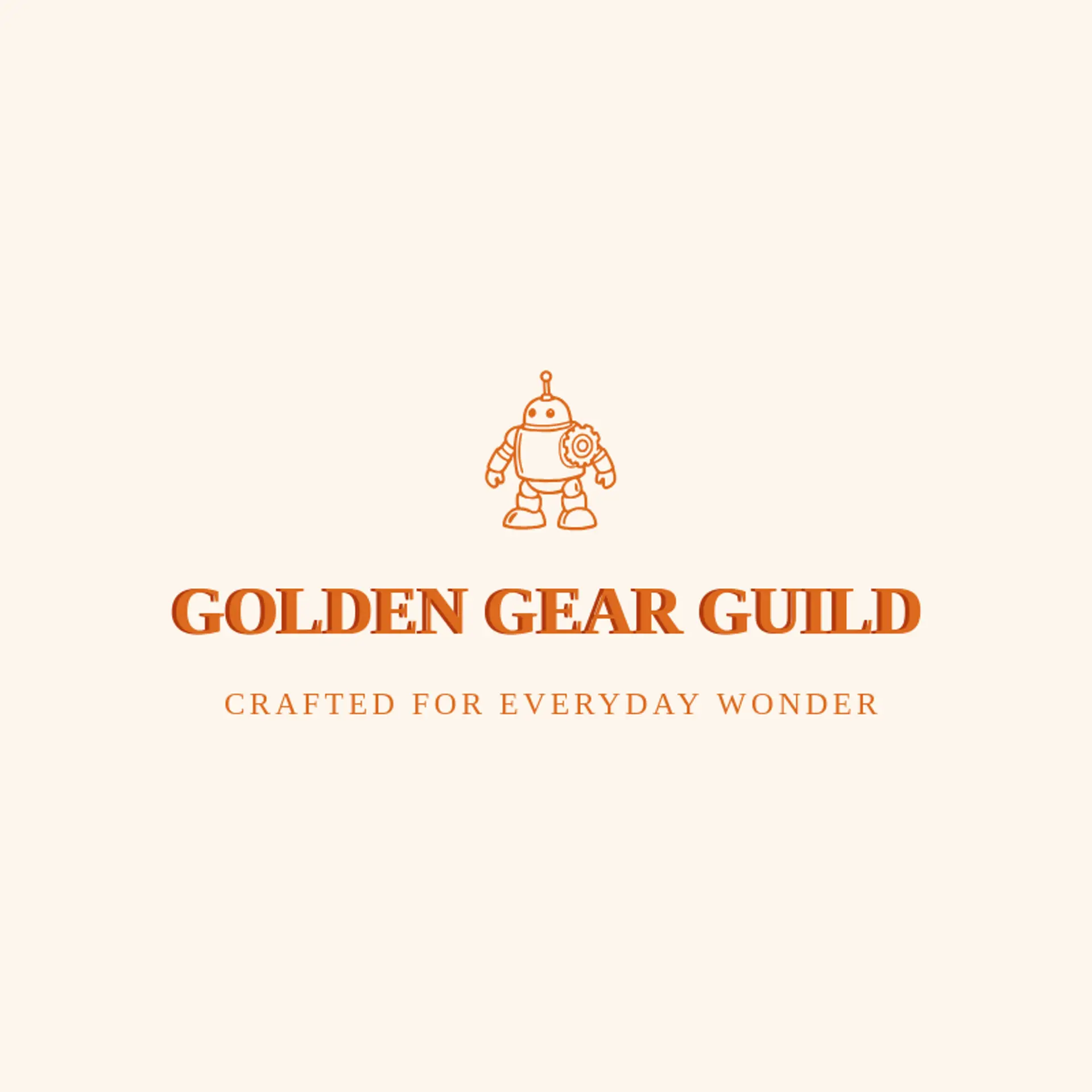 Golden Gear Guild logo for droid