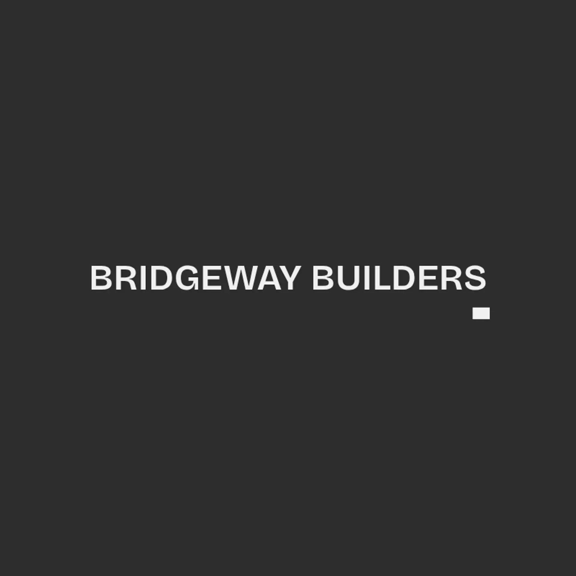 Bridgeway Builders logo for construction