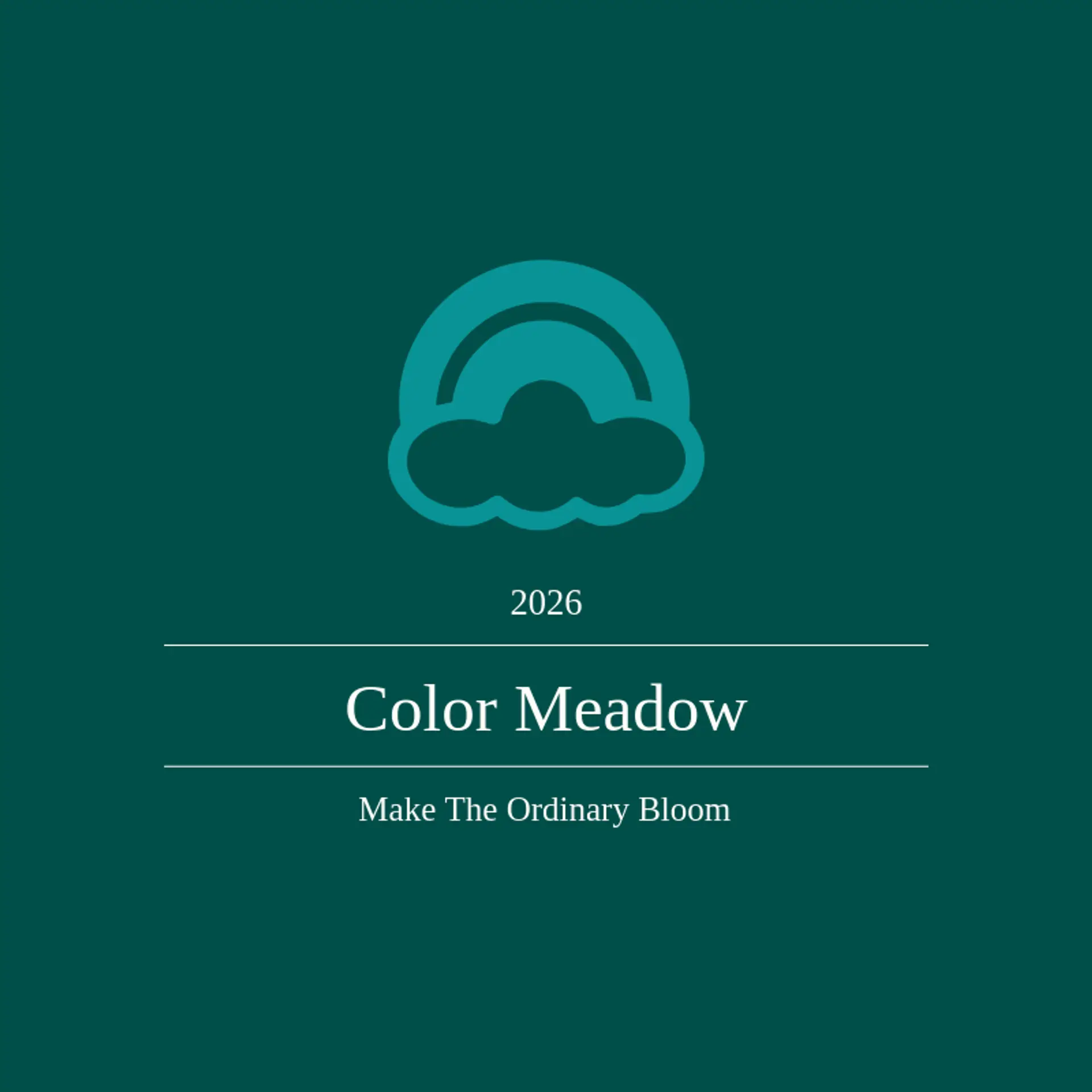 Color Meadow logo for spring