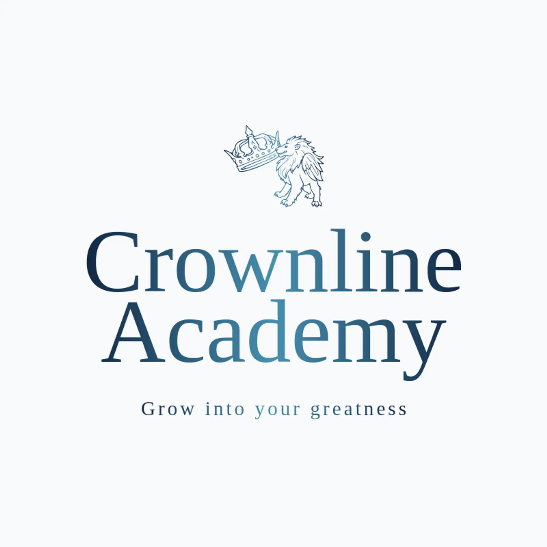 Crownline Academy logo for griffin