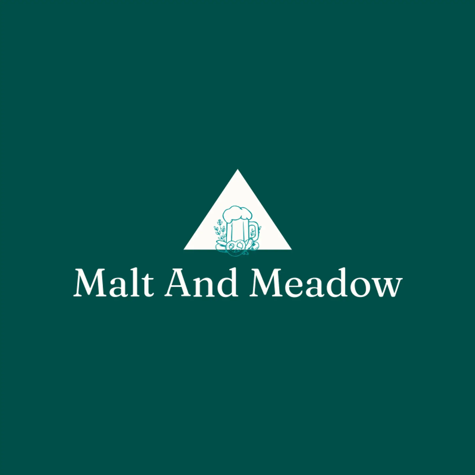Malt and Meadow logo for oktoberfest