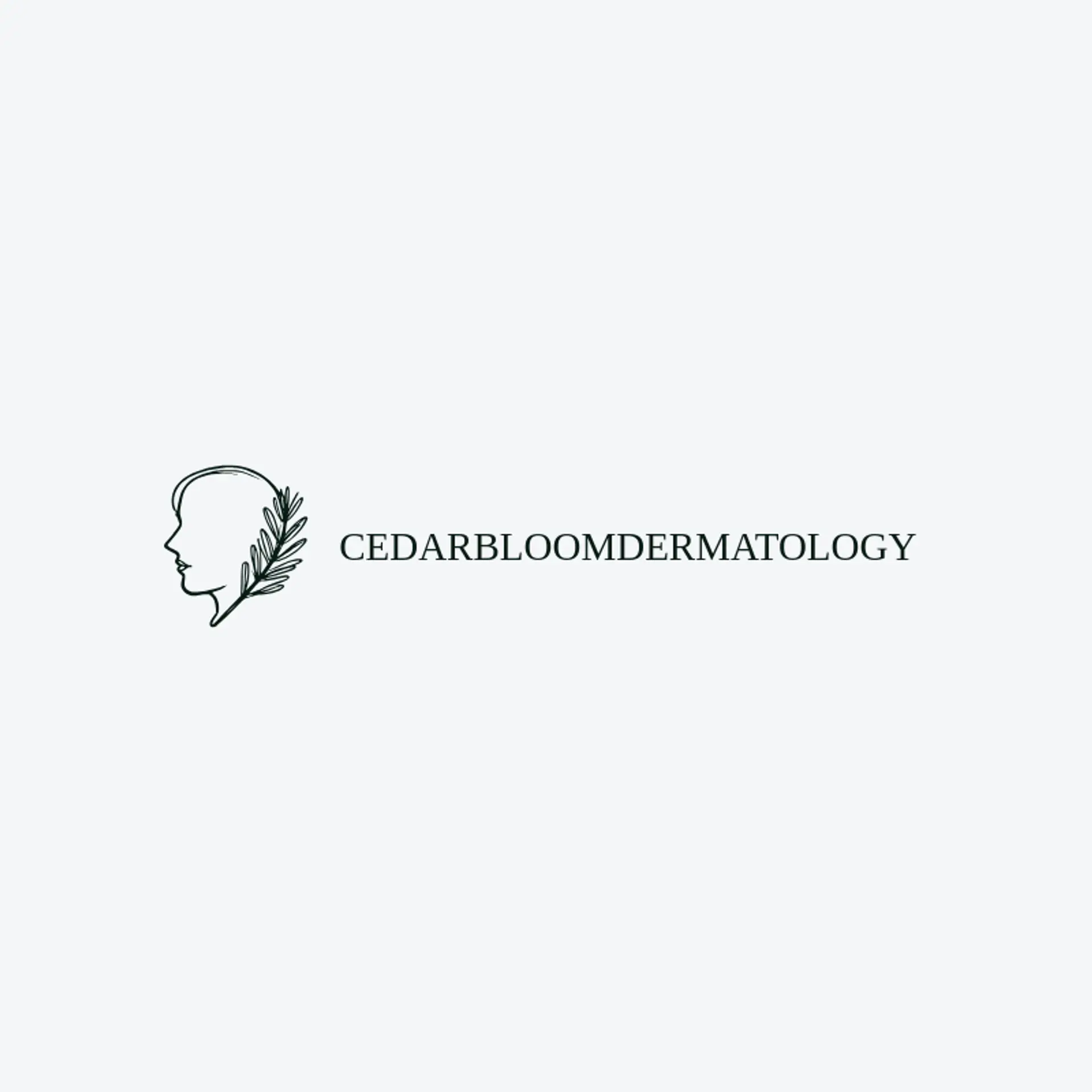 Cedar Bloom Dermatology logo for dermatology