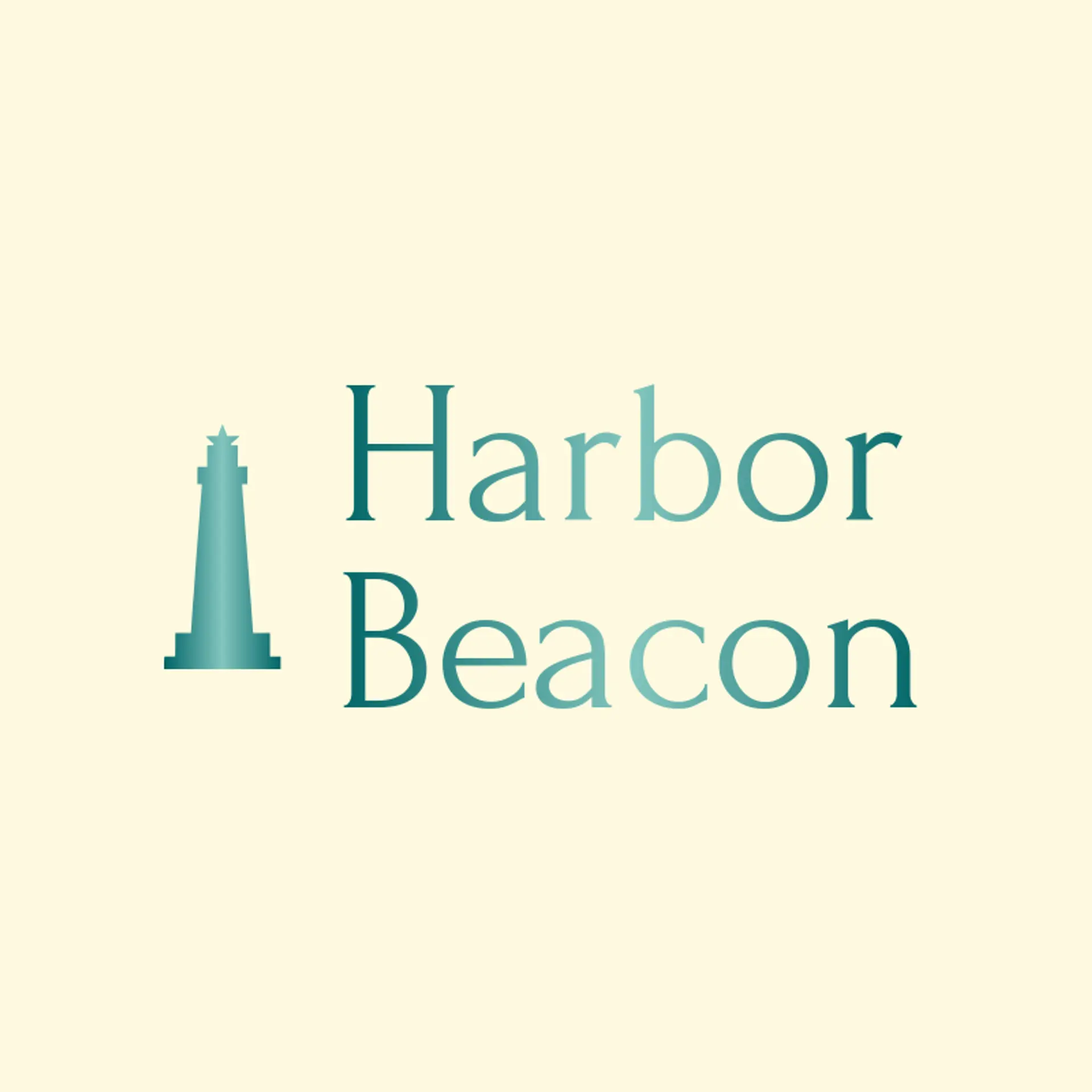 Harbor Beacon logo for theme park