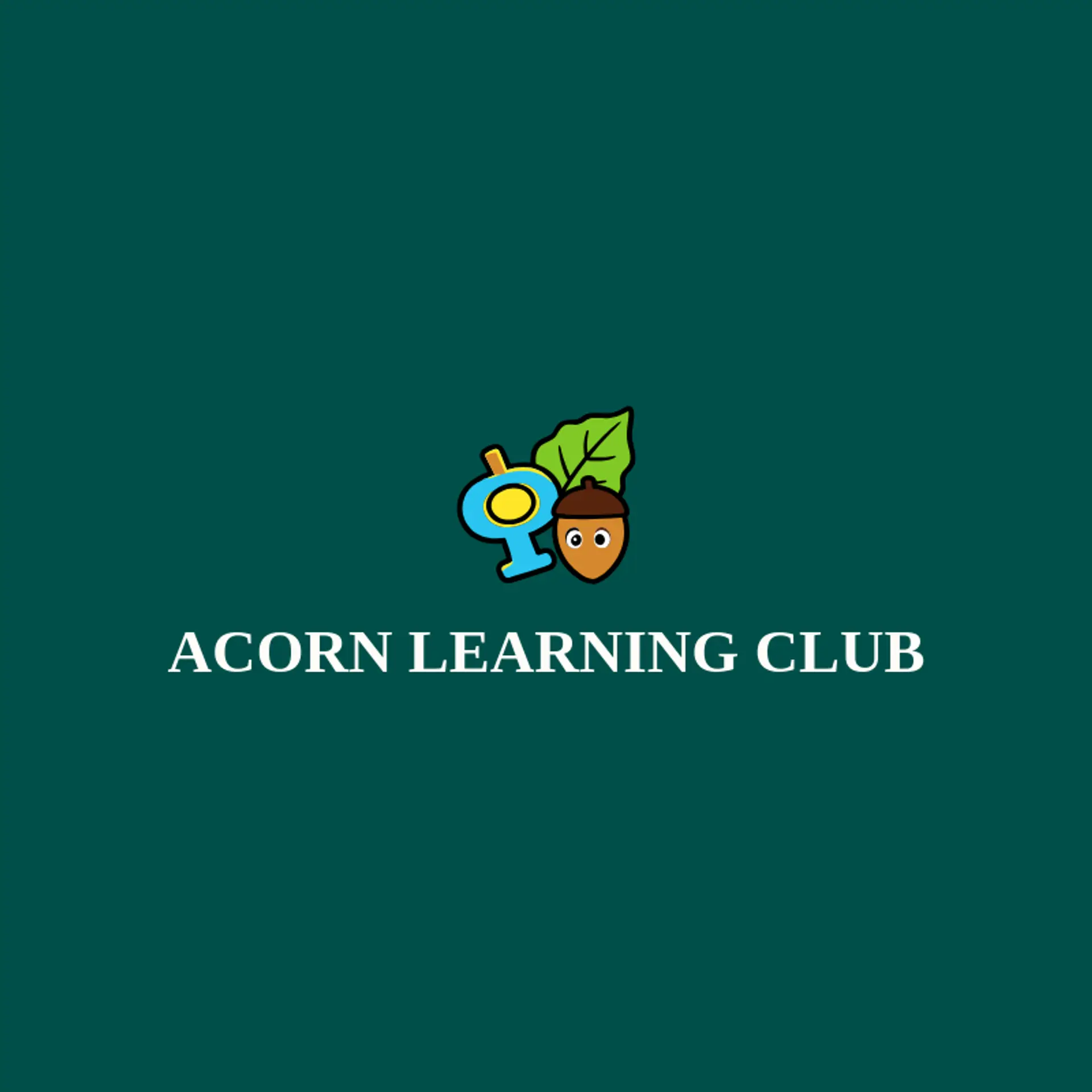 Acorn Learning Club logo for class