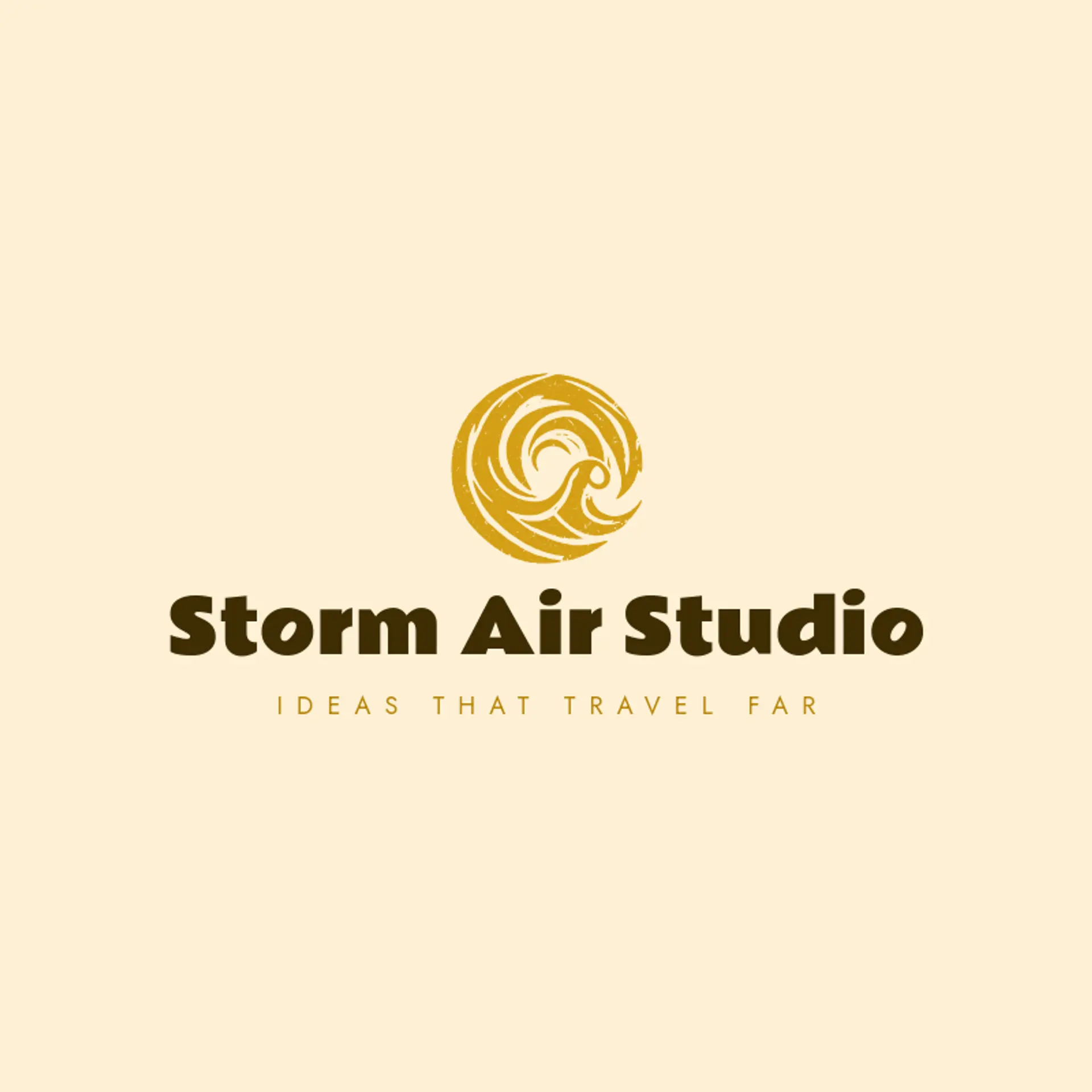 Storm Air Studio logo for storm
