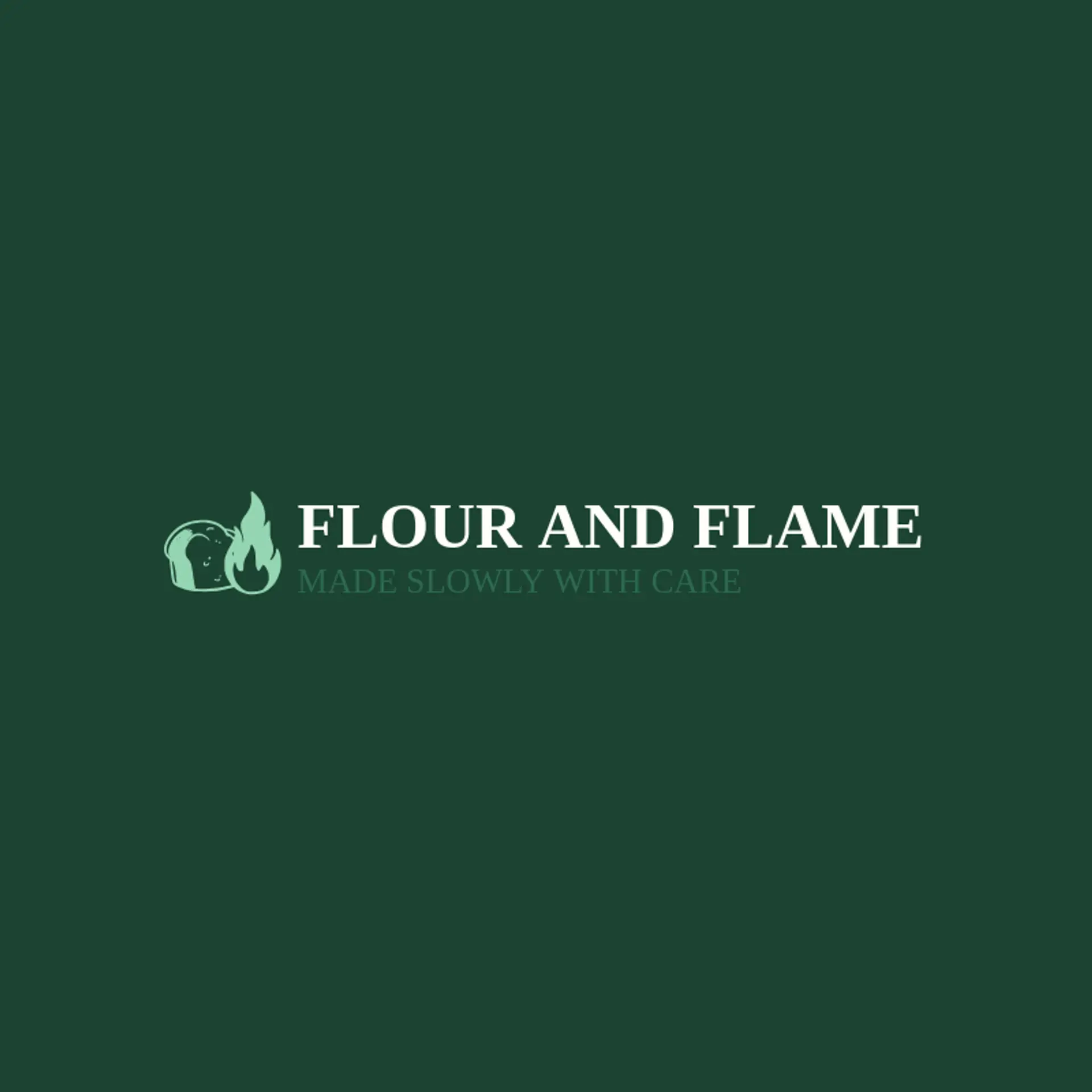 Flour And Flame logo for culinary