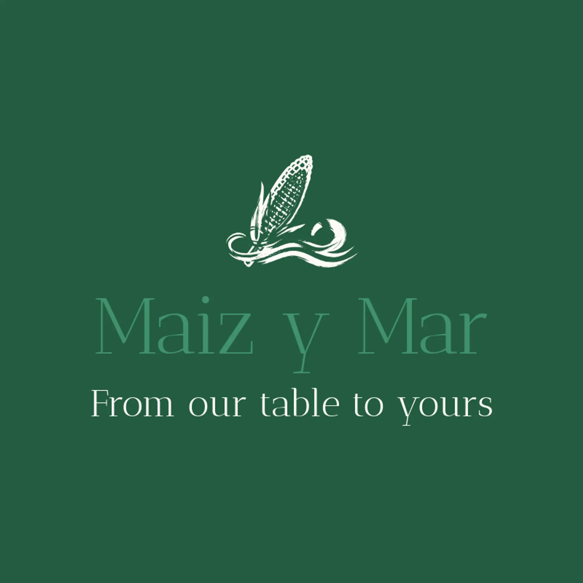 Maiz y Mar logo for mexican
