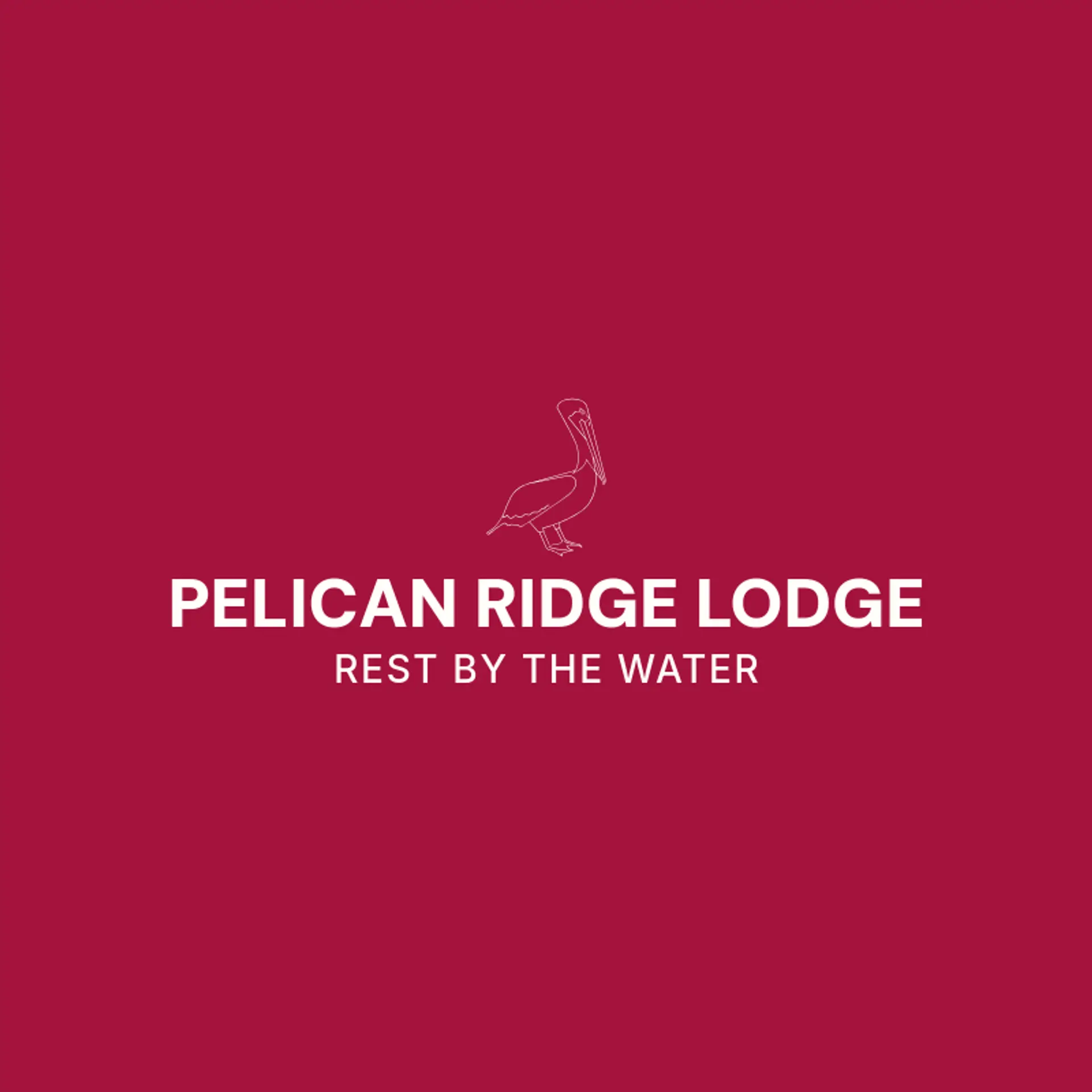 Pelican Ridge Lodge logo for pelican