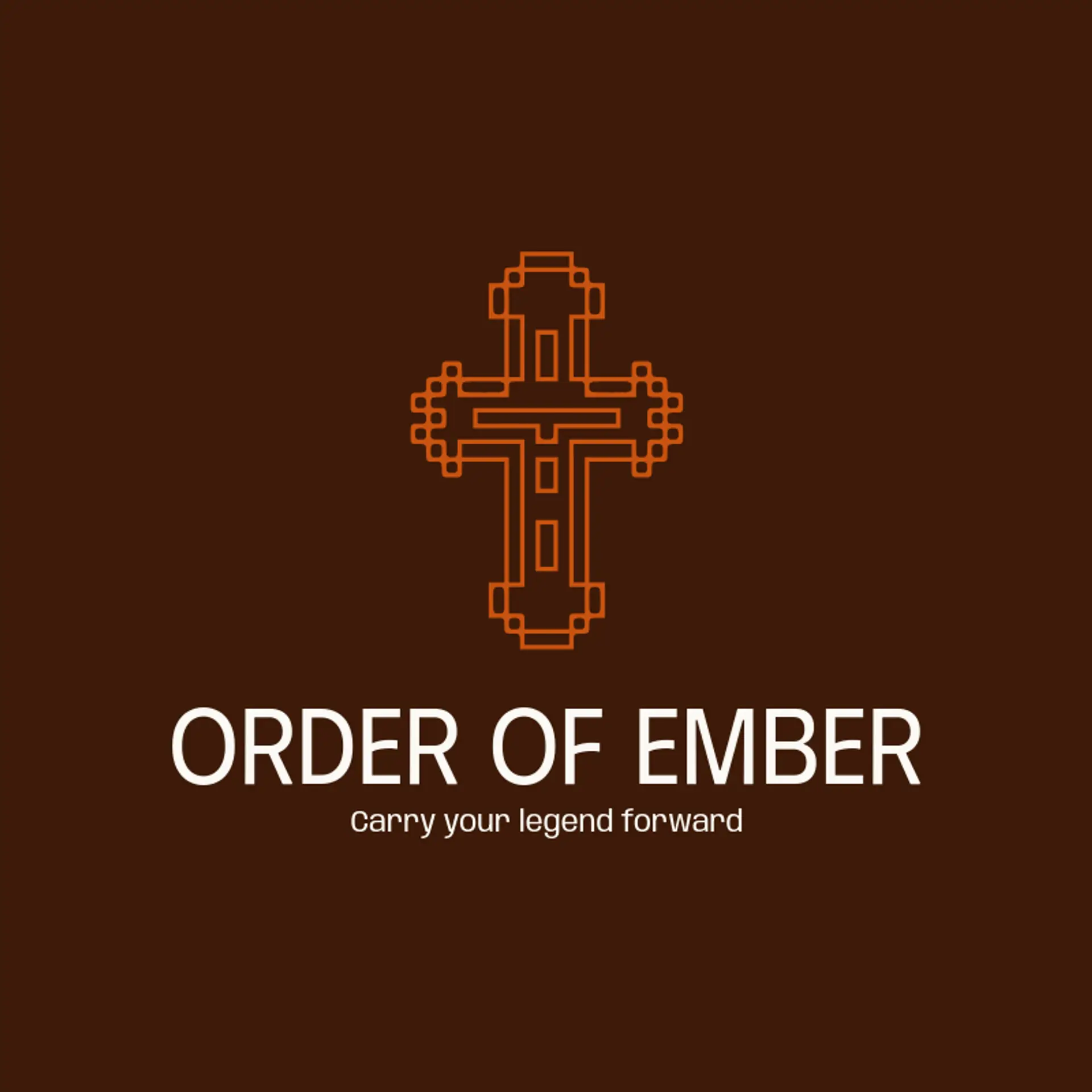 Order of Ember logo for crusader