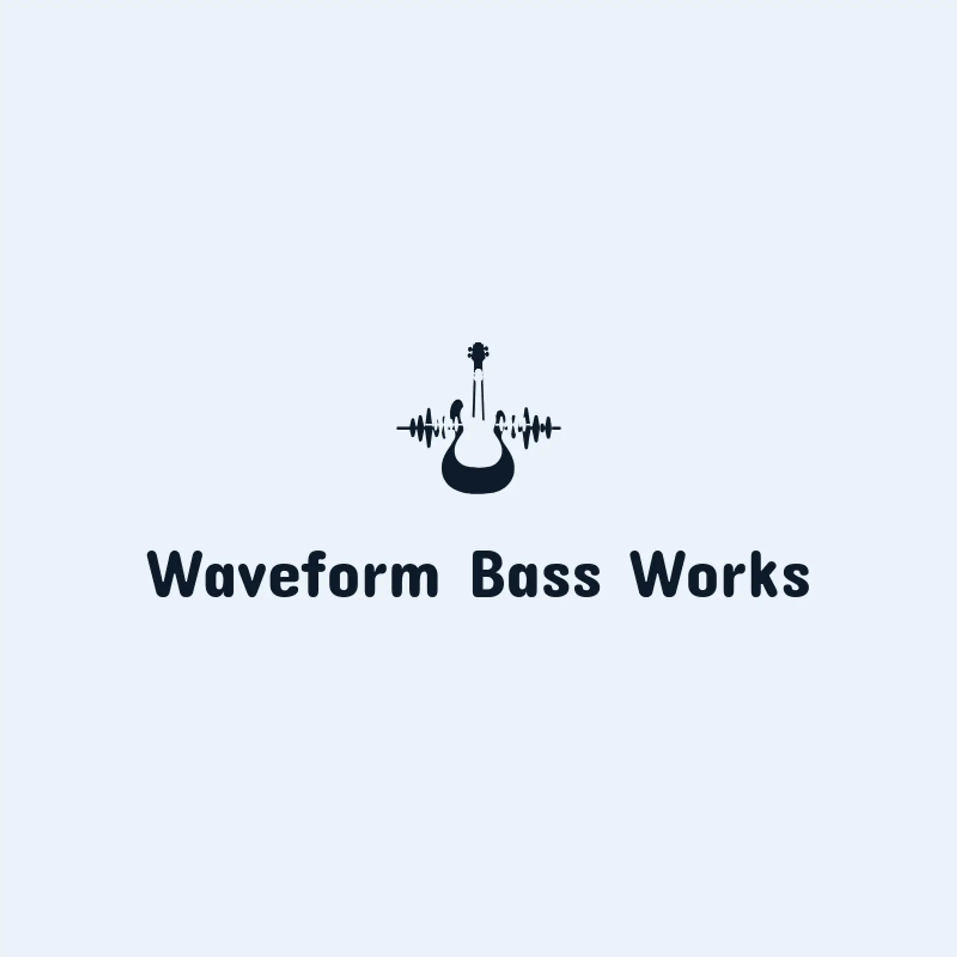Waveform Bass Works logo for bass