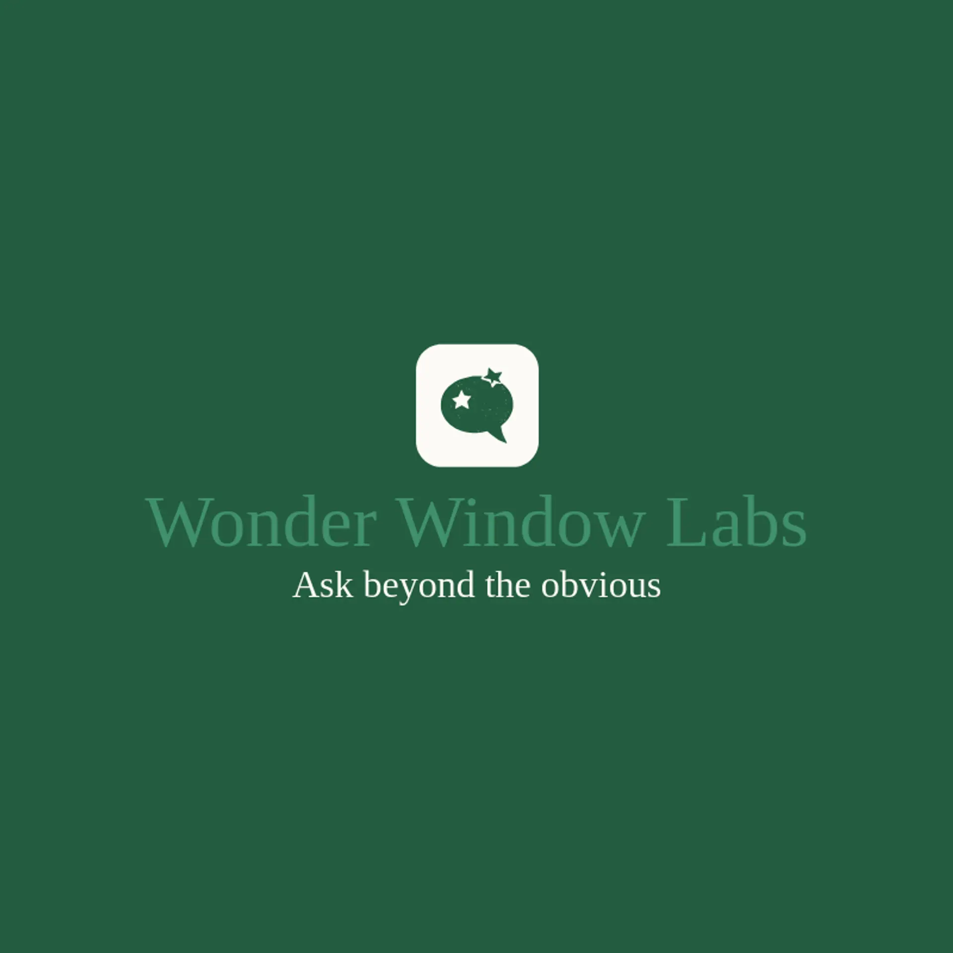 Wonder Window Labs logo for chatbot