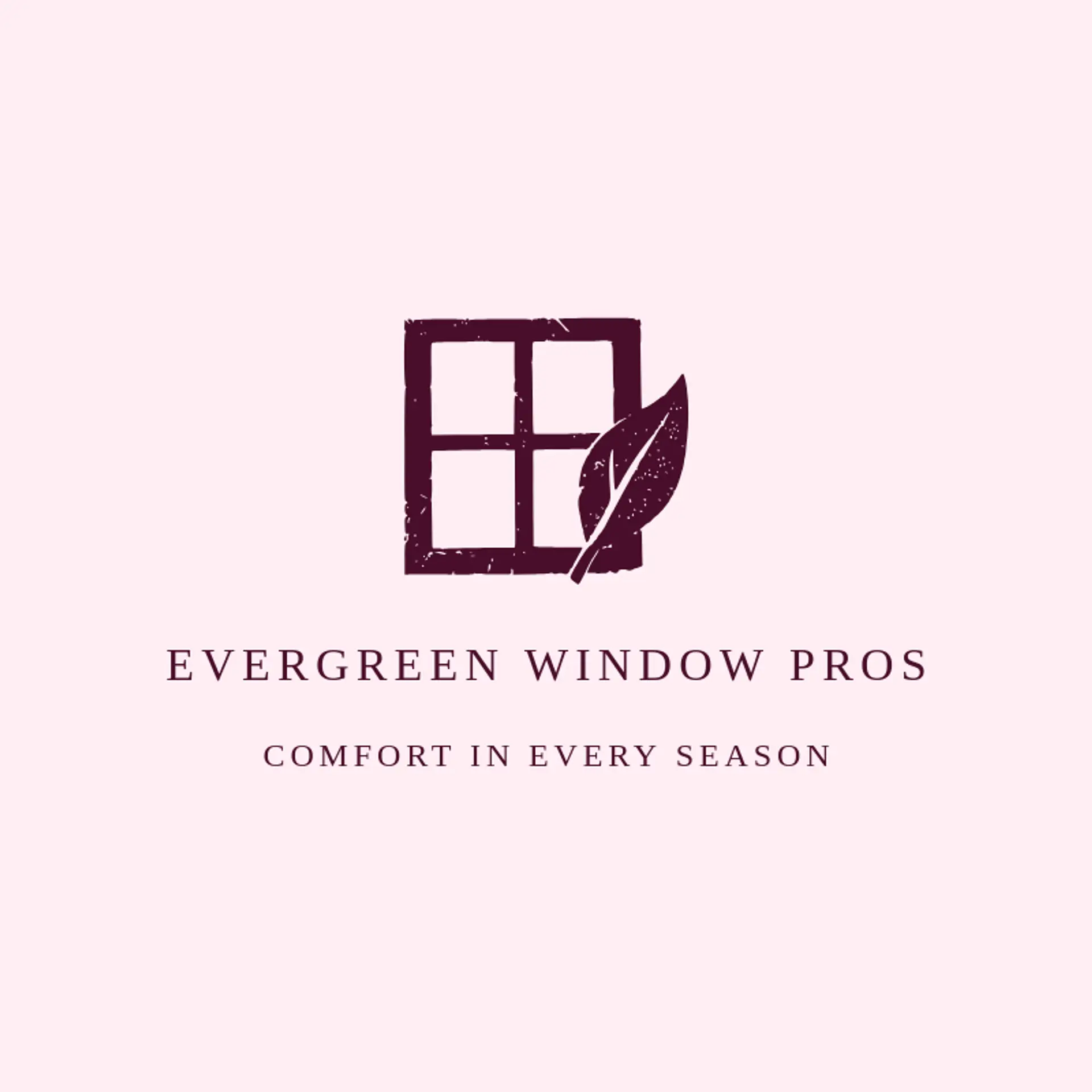 Evergreen Window Pros logo for windows