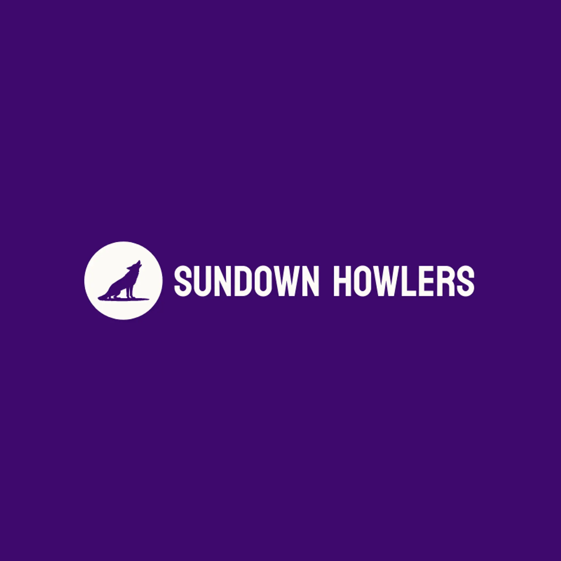 Sundown Howlers logo for coyote