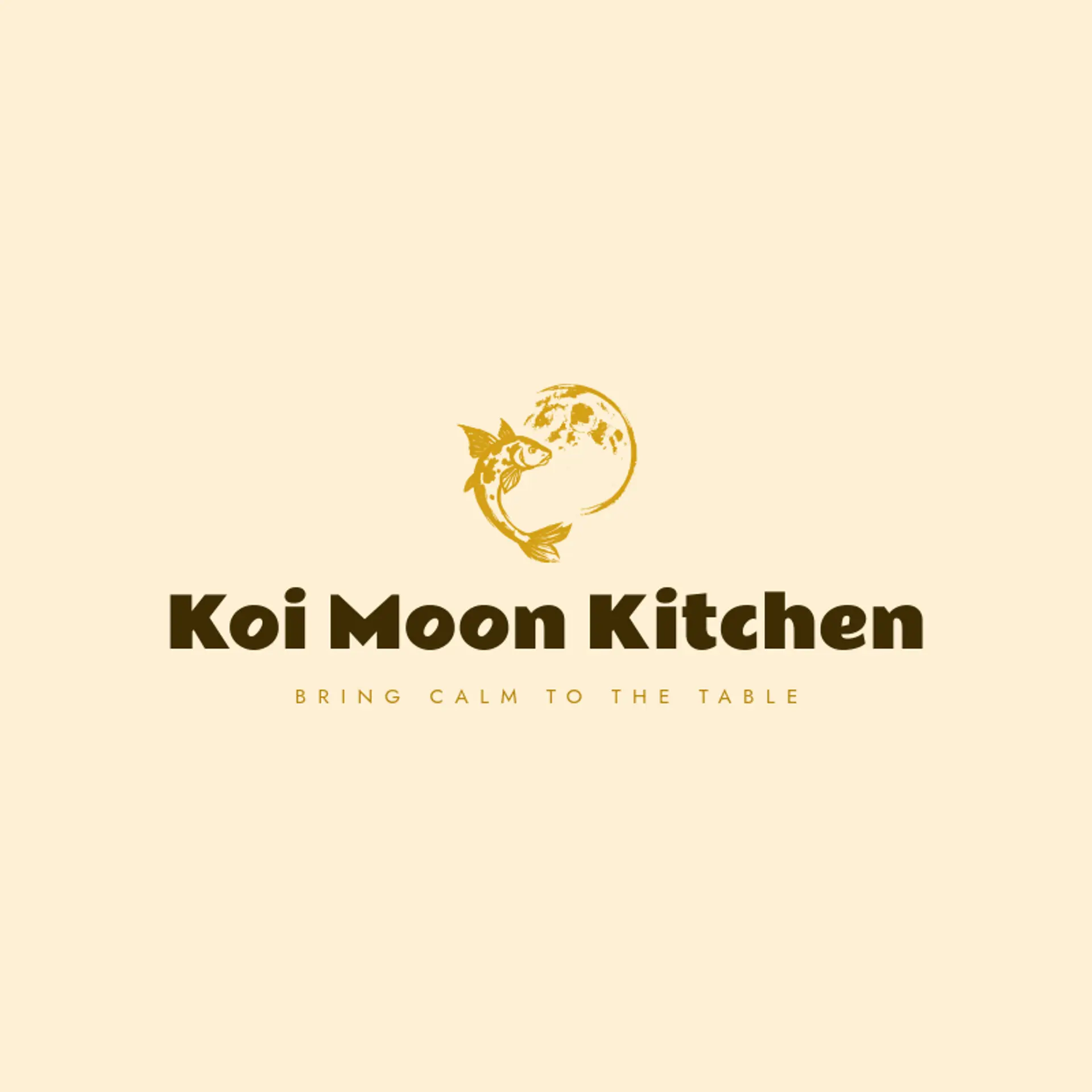 Koi Moon Kitchen logo for japan