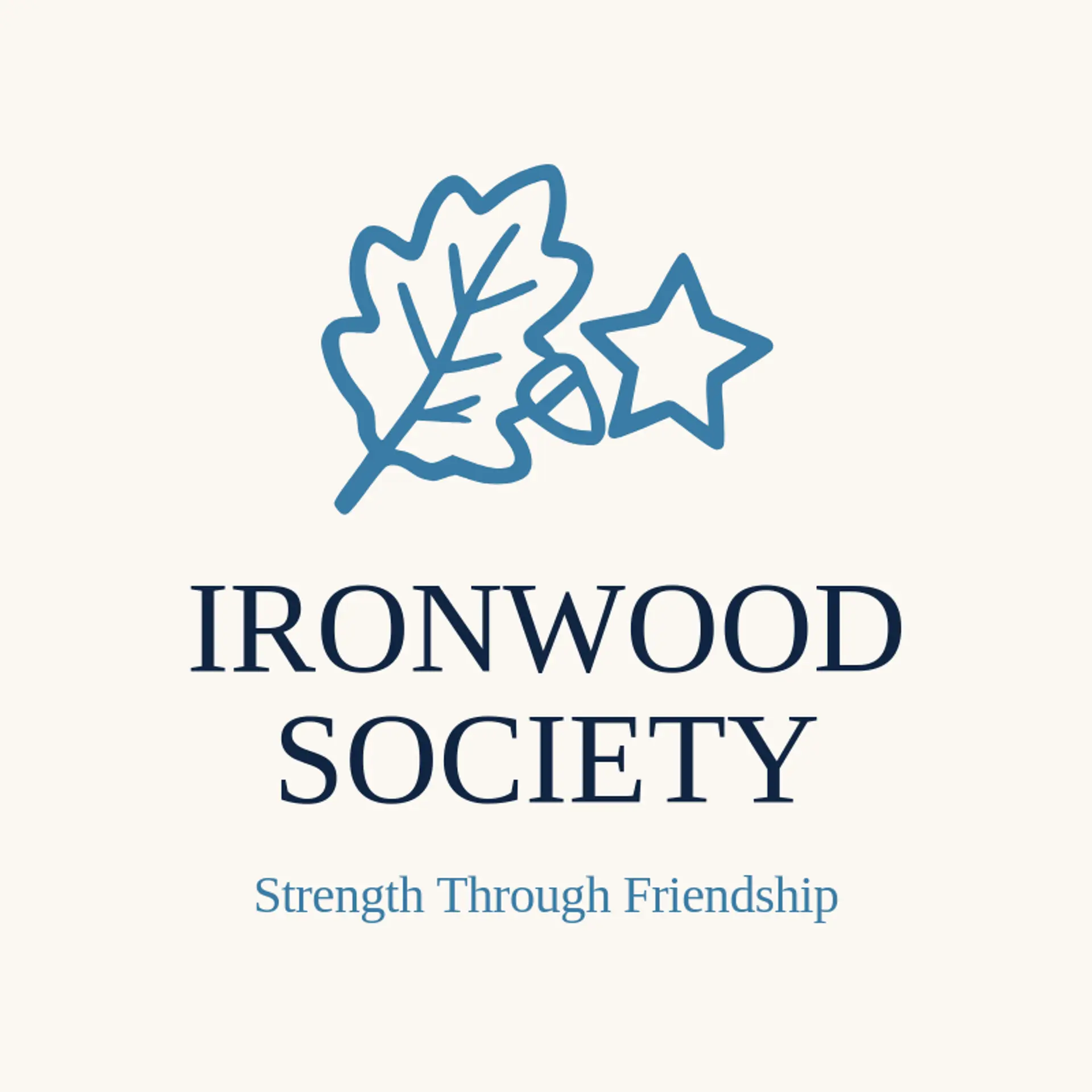 Ironwood Society logo for fraternity