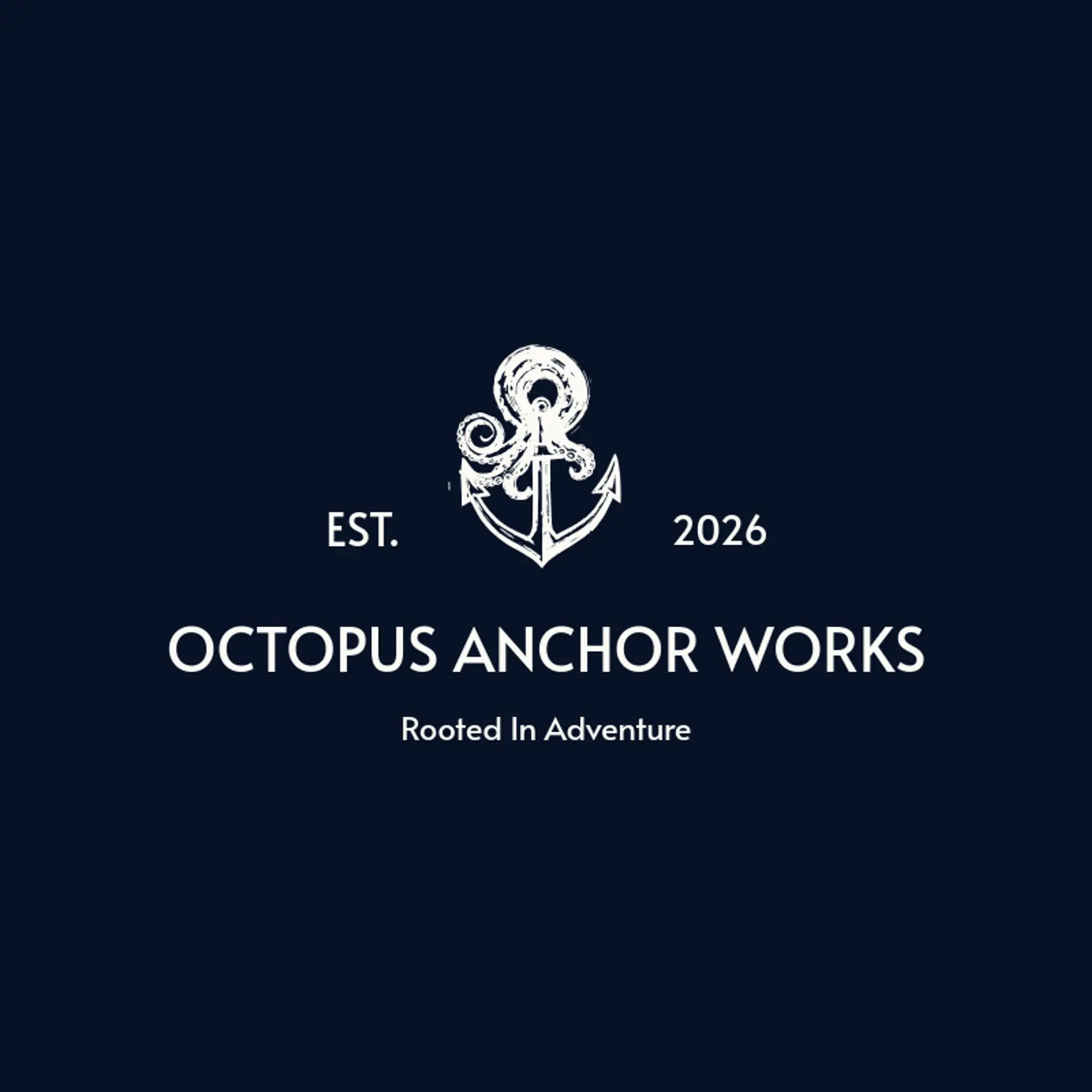 Octopus Anchor Works logo for octopus