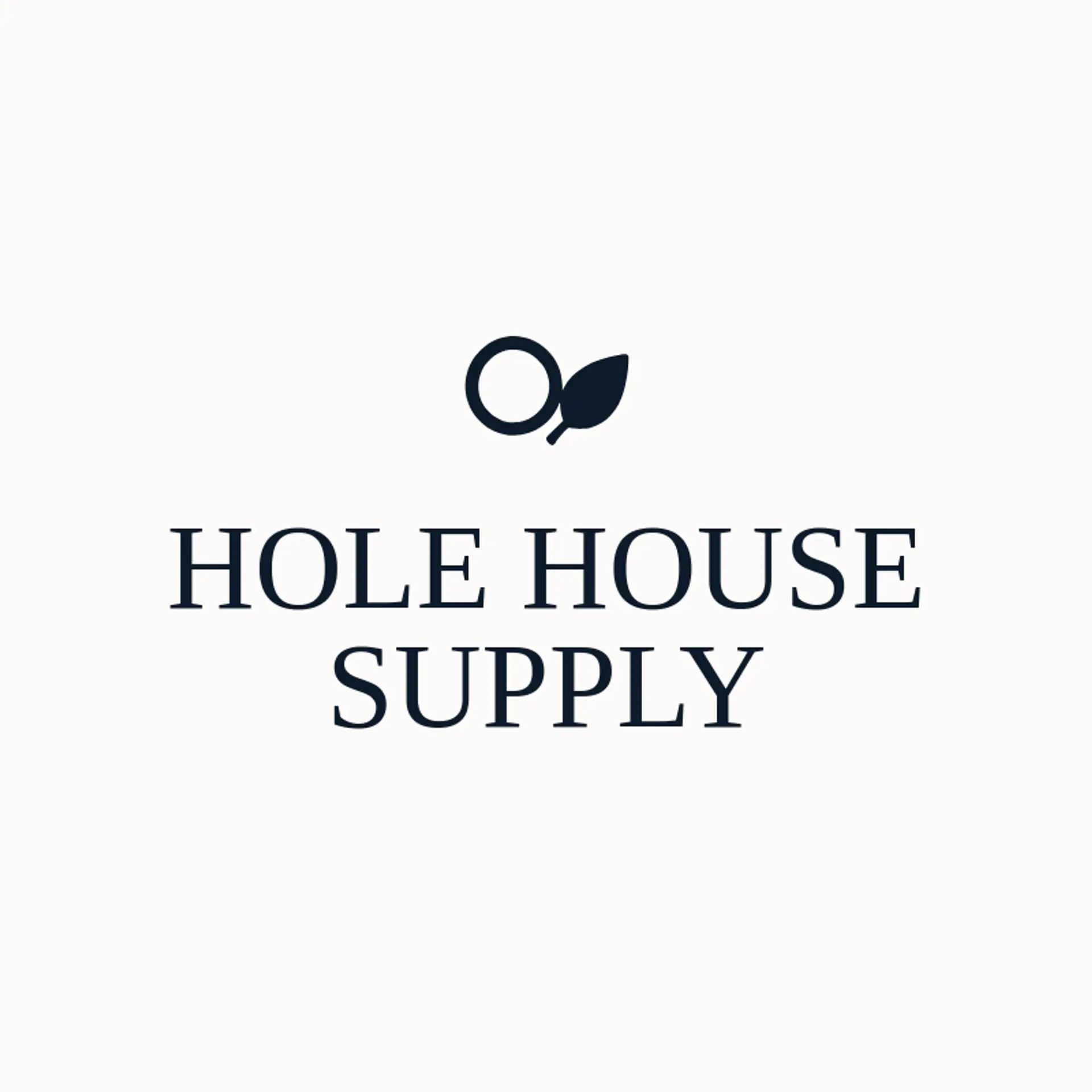 Hole House Supply logo for hole