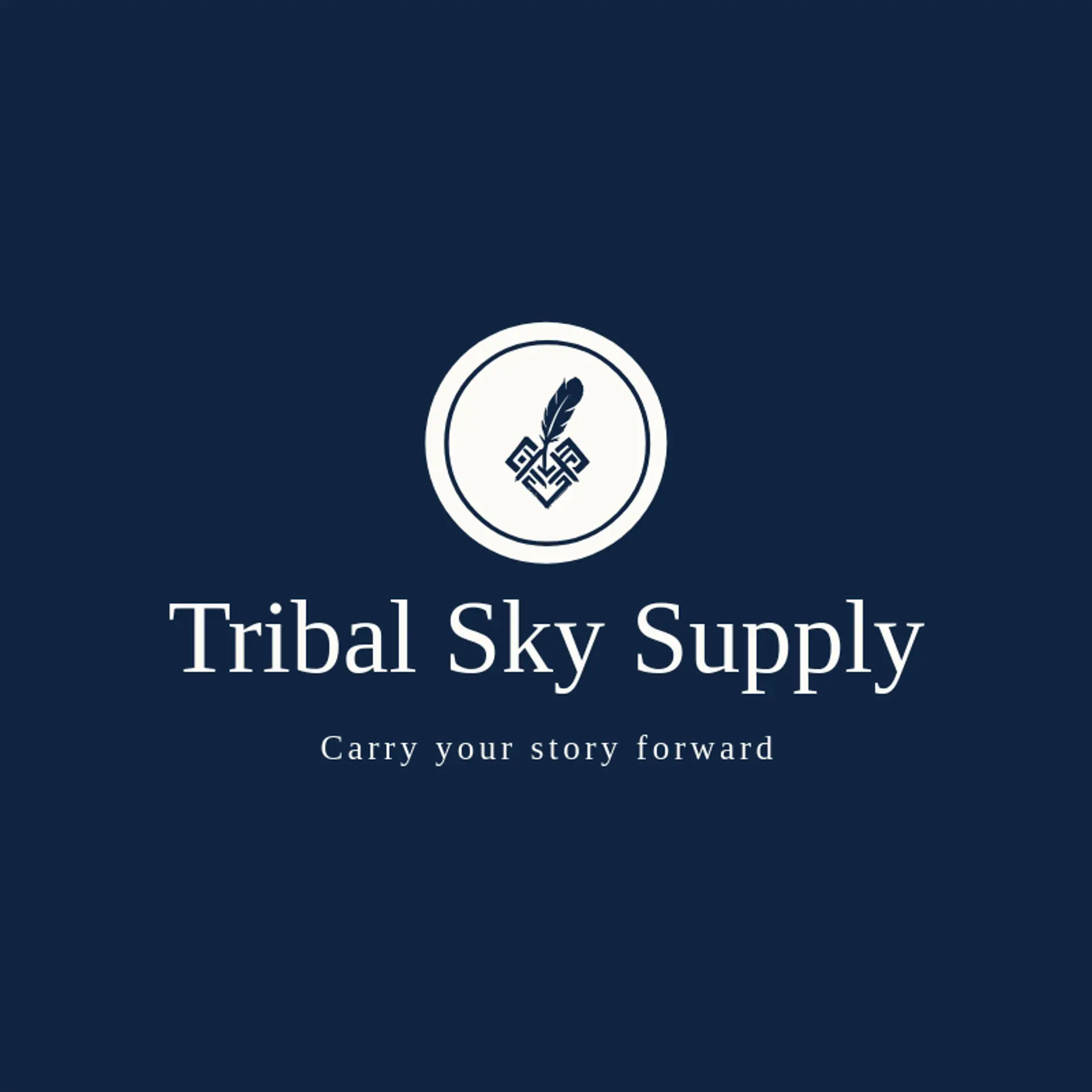 Tribal Sky Supply logo for tribal