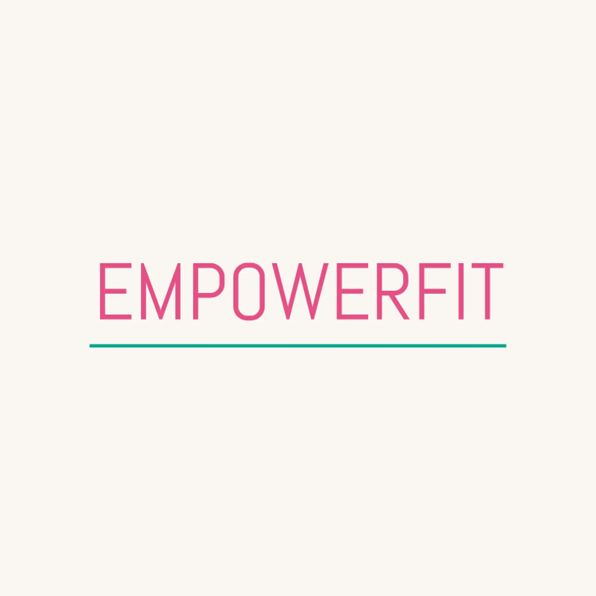 EmpowerHer Fit logo for women fitness