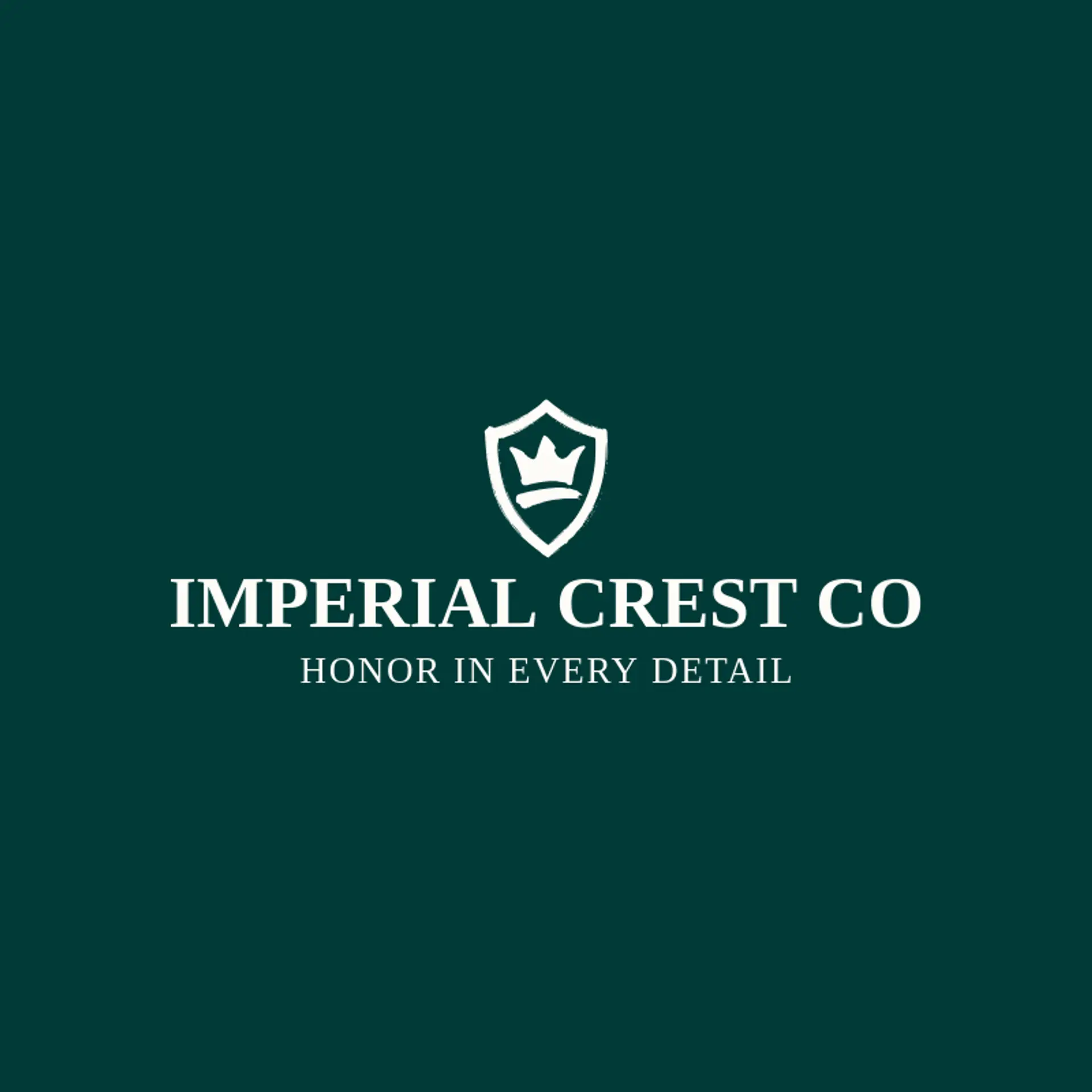 Imperial Crest Co logo for emperor
