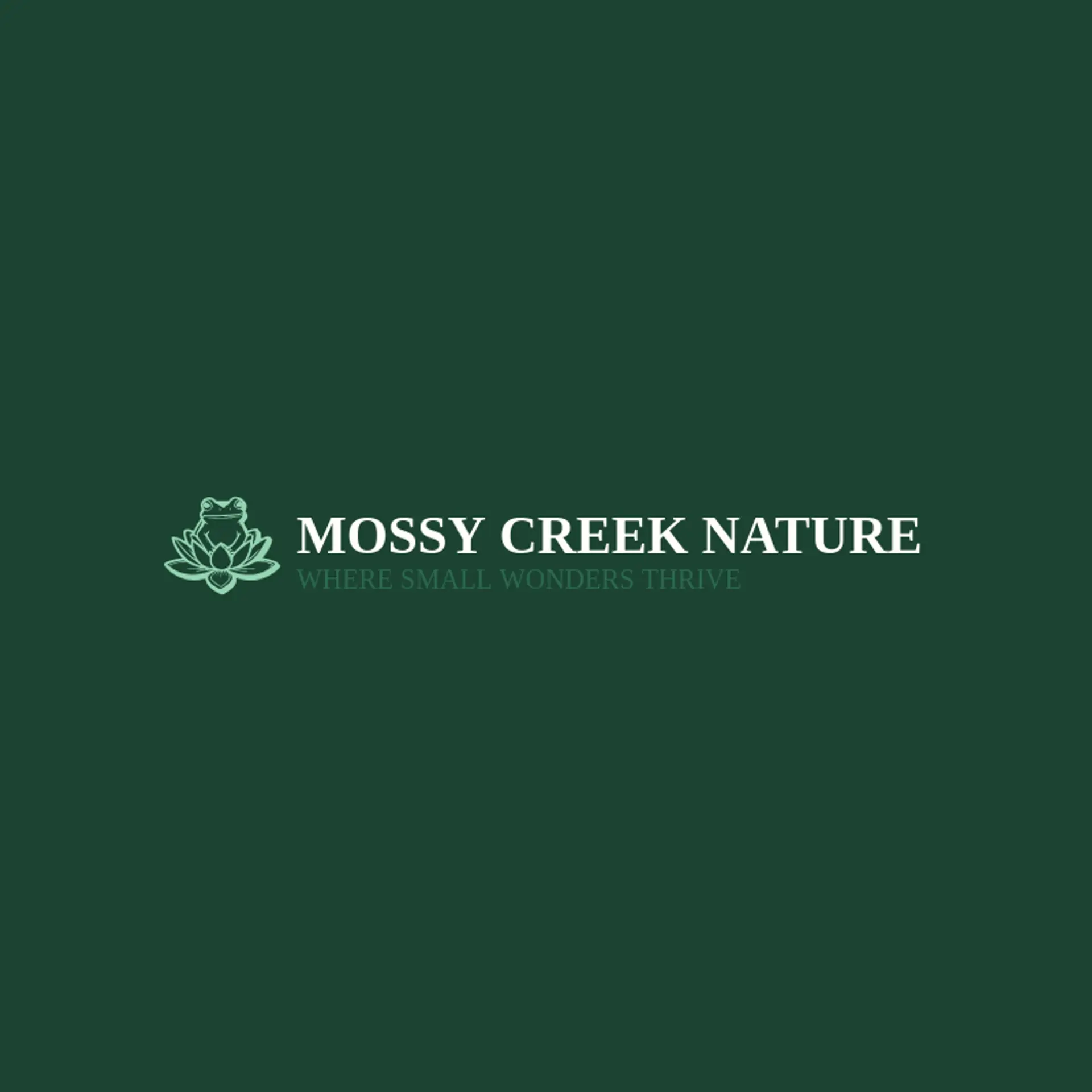 Mossy Creek Nature logo for wildlife